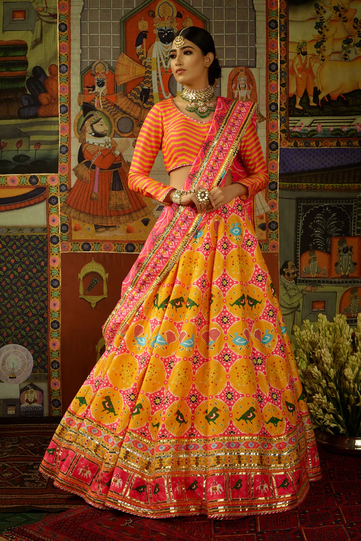 Darbar Lehenga