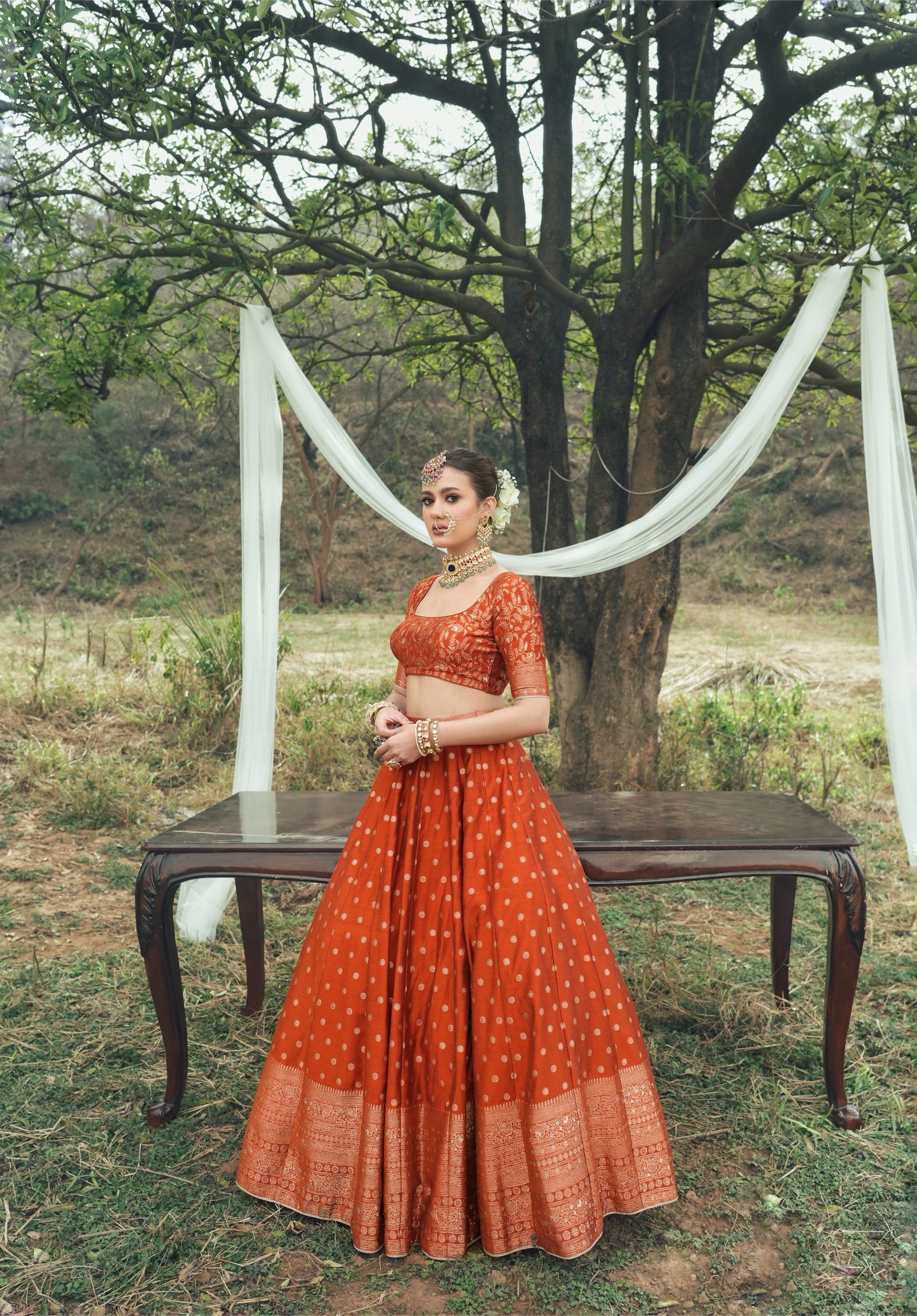The Minara Lehenga Ready to Ship