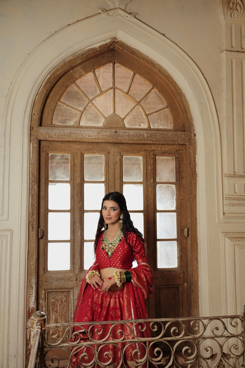THE LAAL HIRAYA LEHENGA