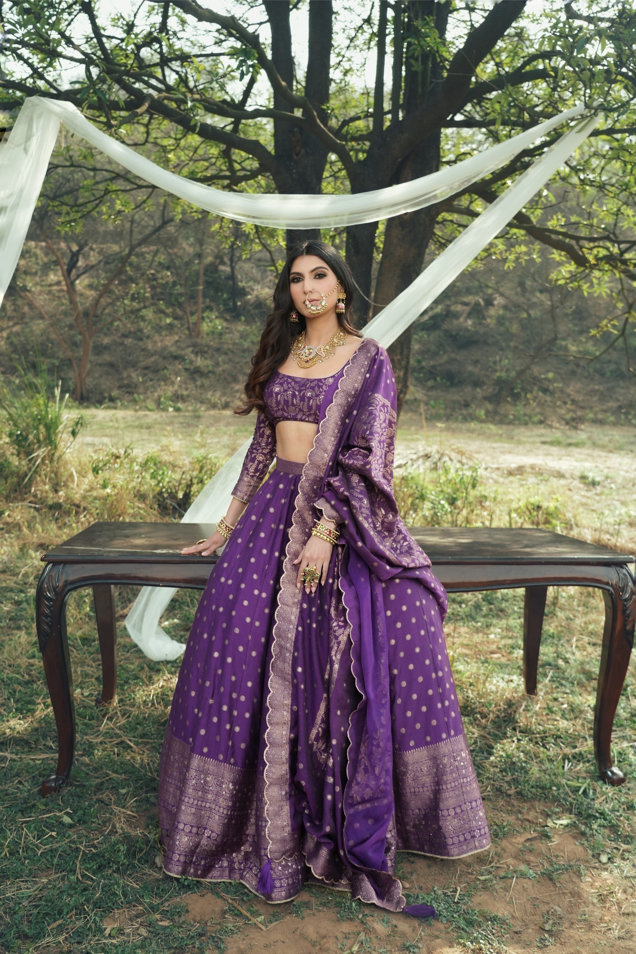 The Minara Lehenga Ready to Ship