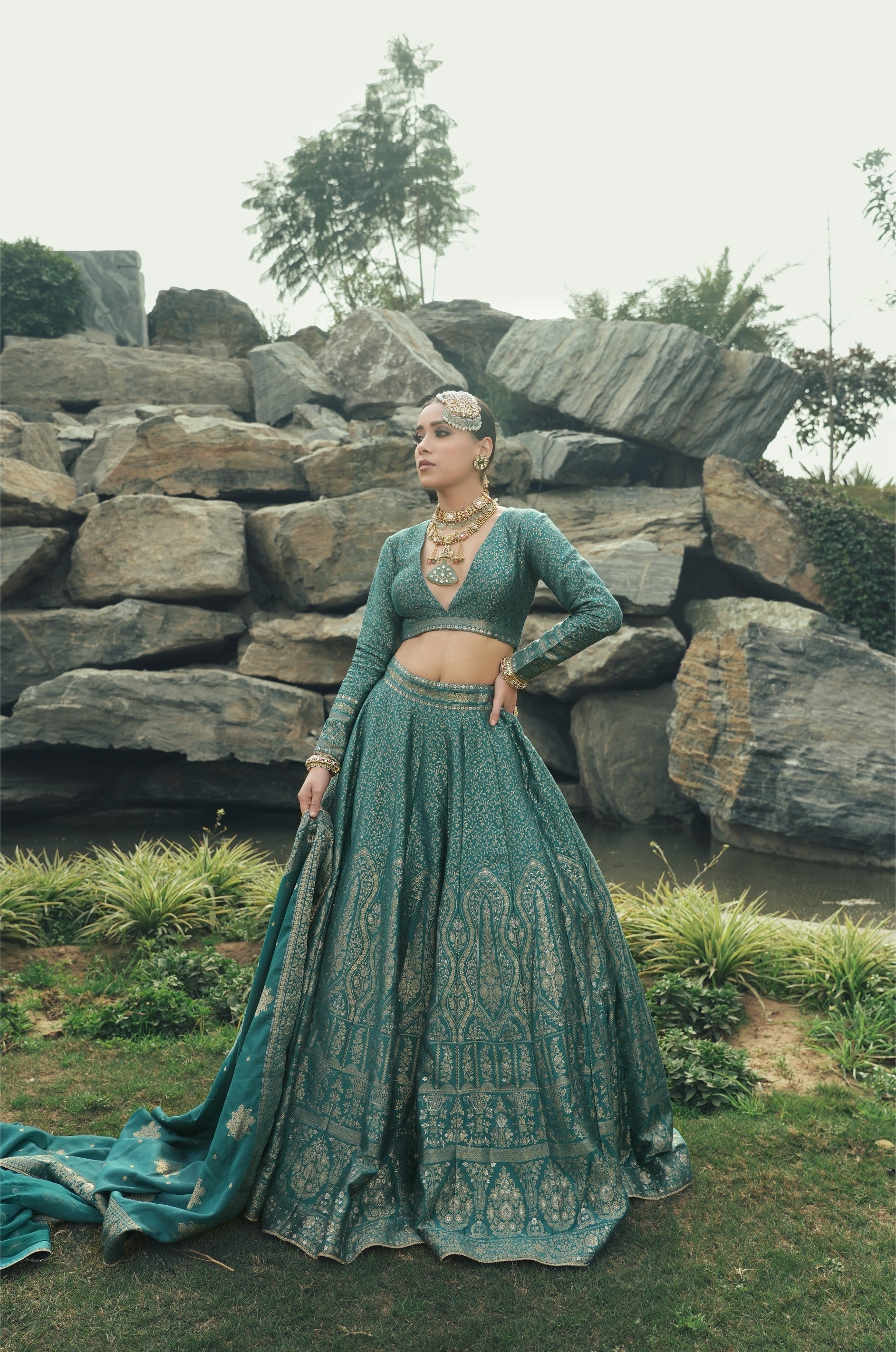 The Zalea Lehenga Ready to Ship