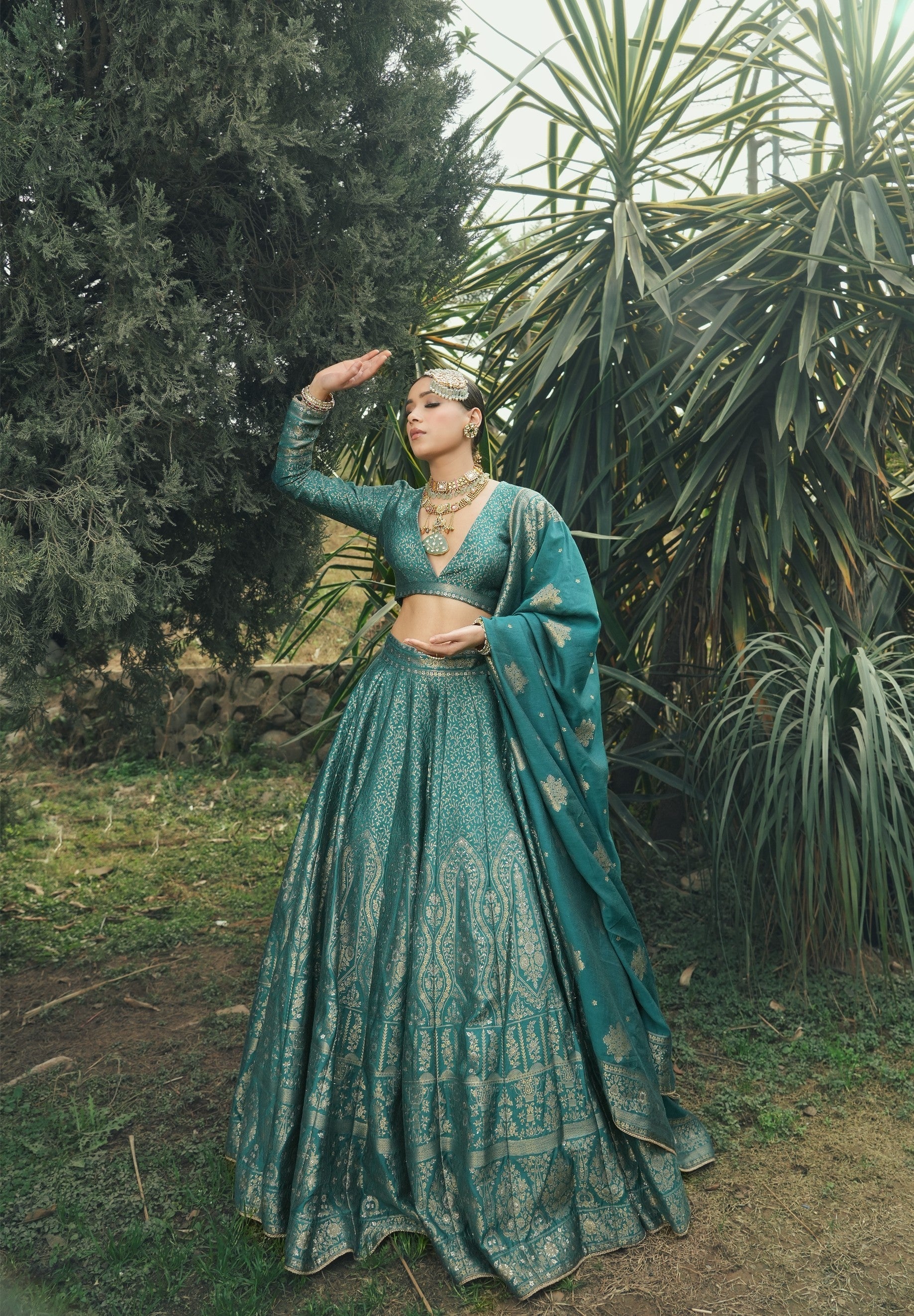 The Zalea Lehenga Ready to Ship