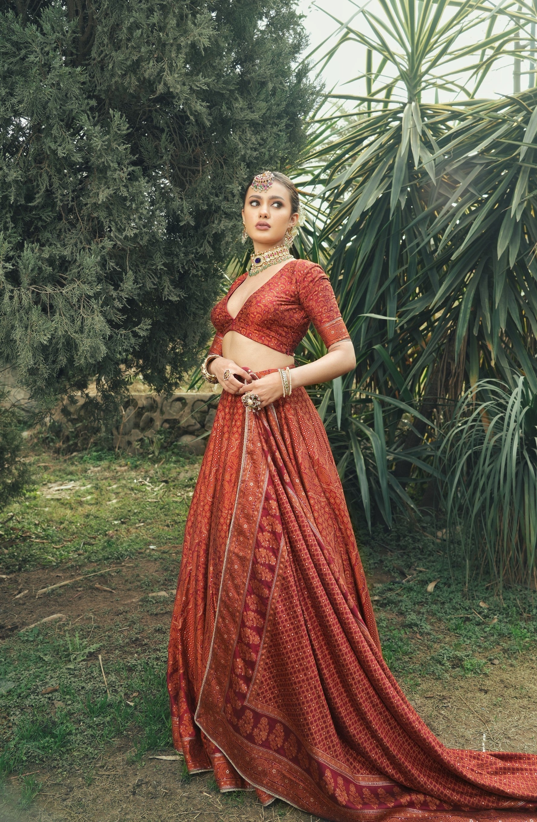 The Qalb Lehenga Ready to Ship