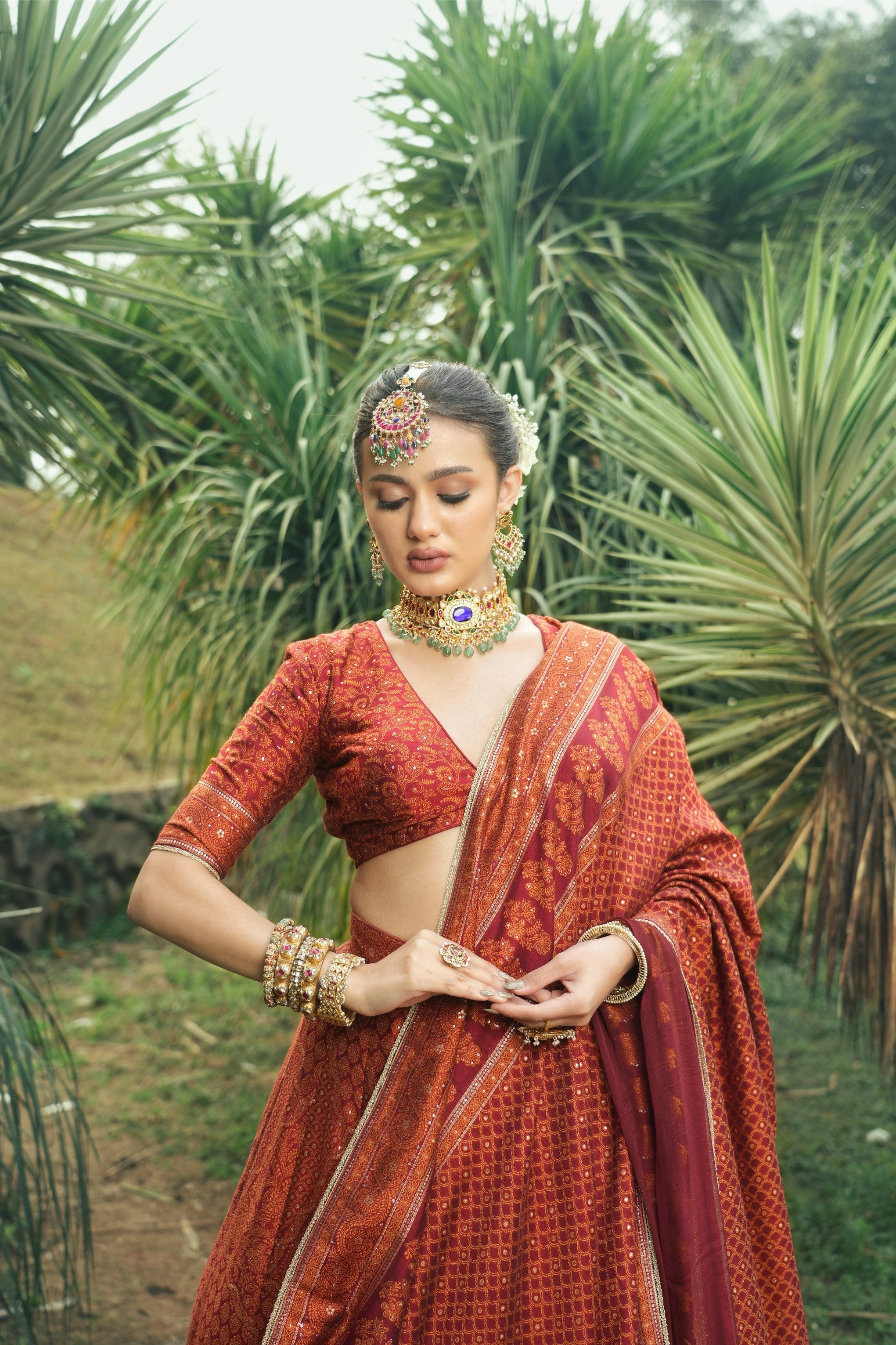 The Qalb Lehenga Ready to Ship