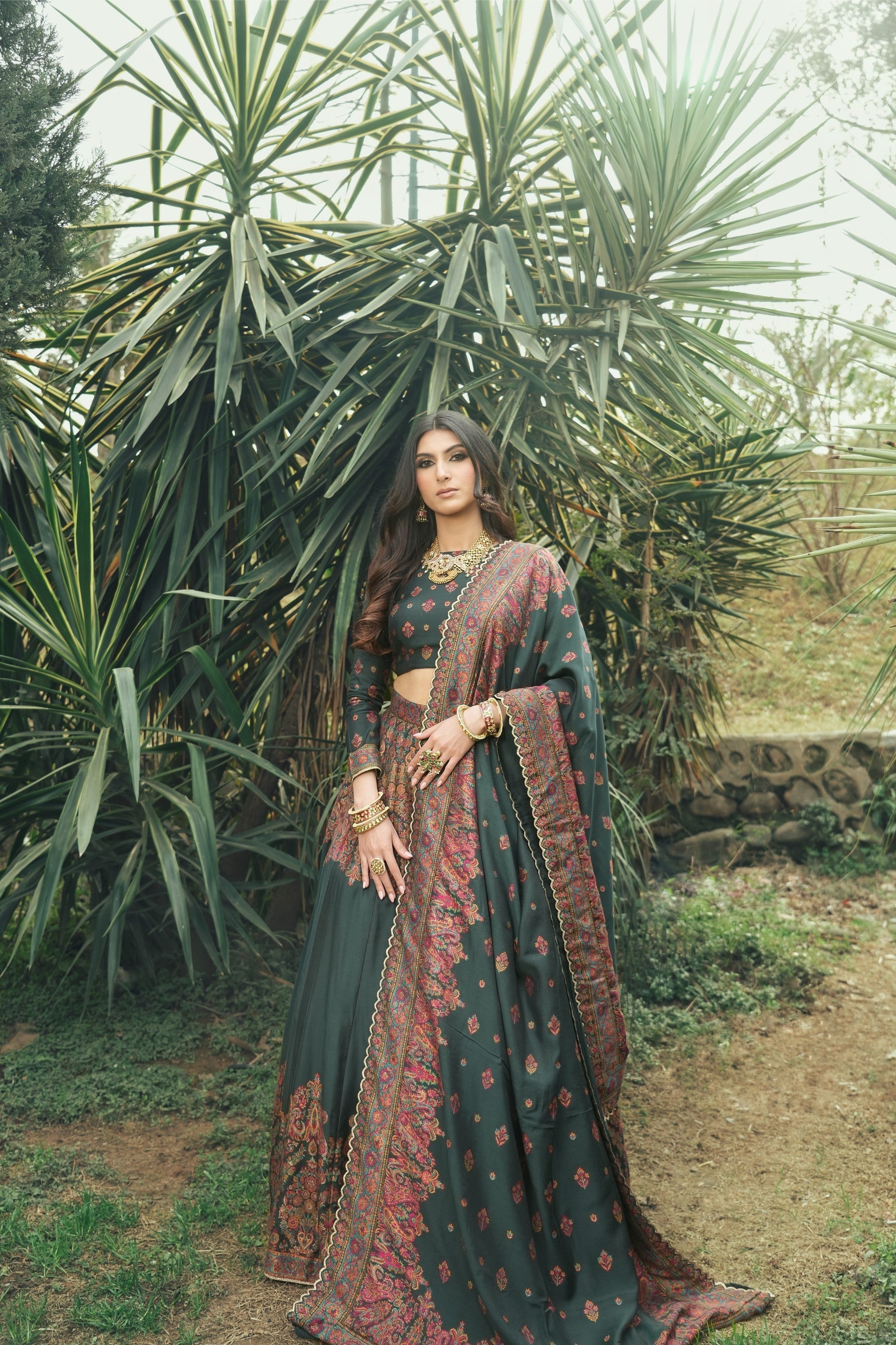 The Nezira Lehenga - Ready to Ship