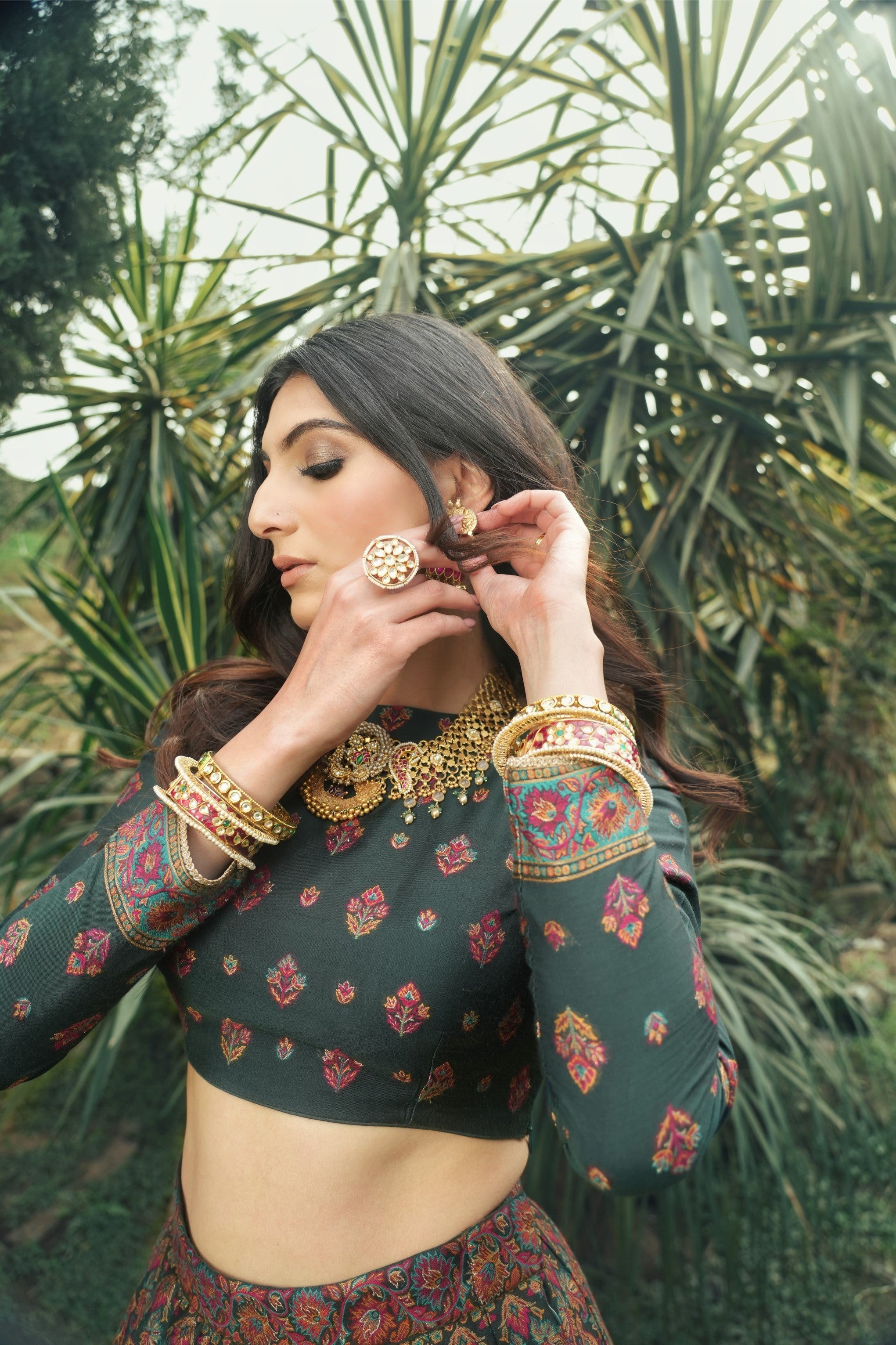 The Nezira Lehenga - Ready to Ship