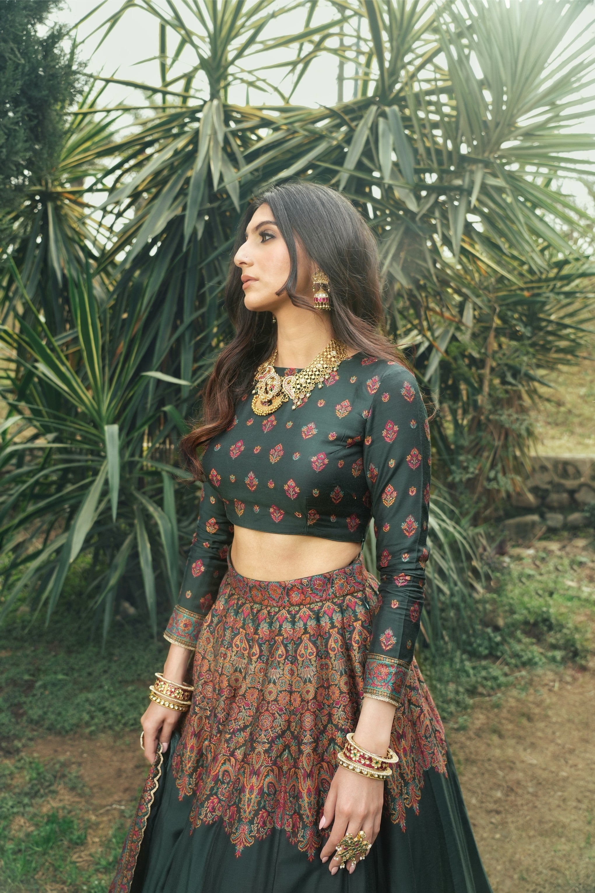 The Nezira Lehenga - Ready to Ship