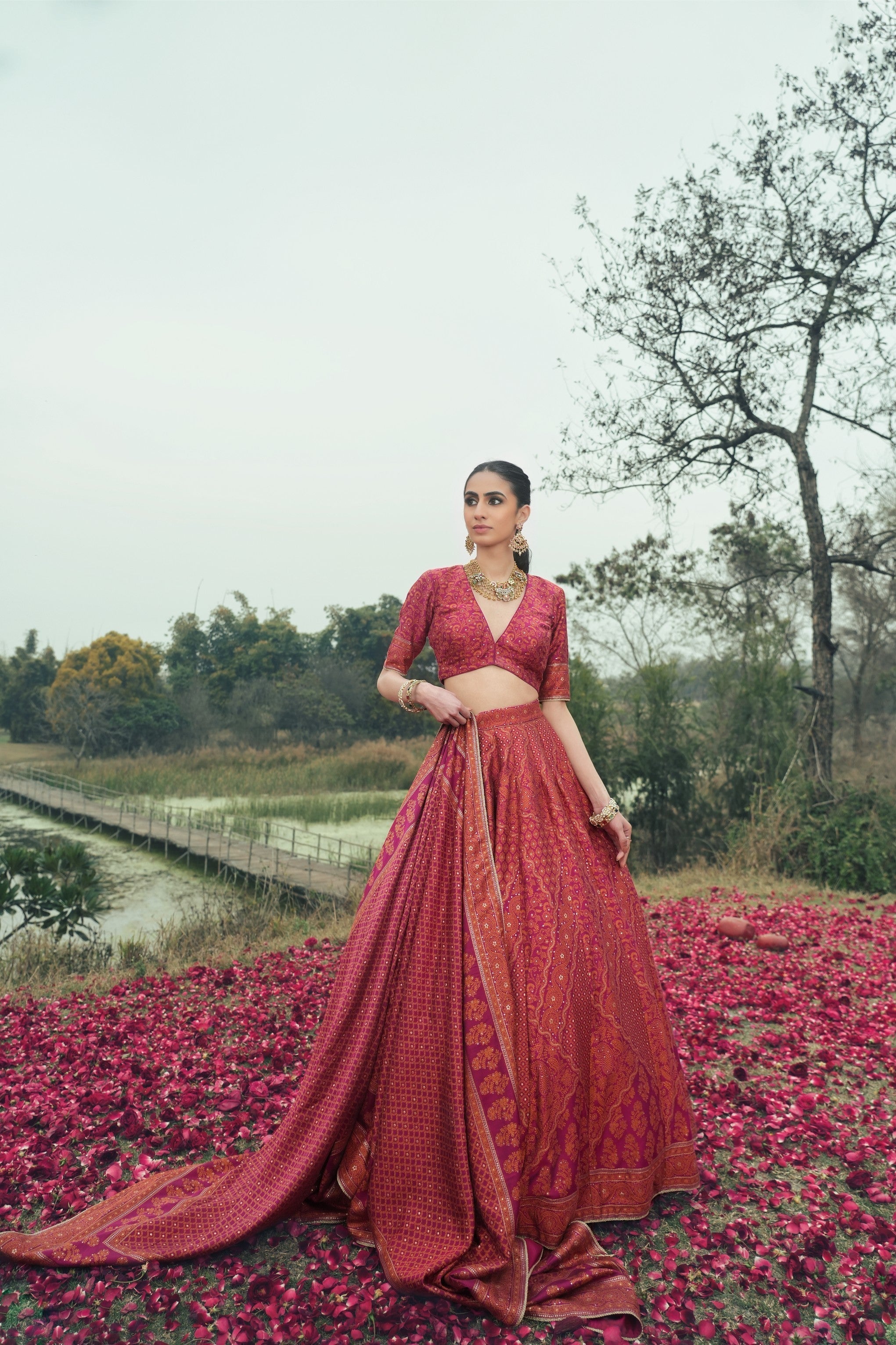 The Qalb Lehenga Ready to Ship