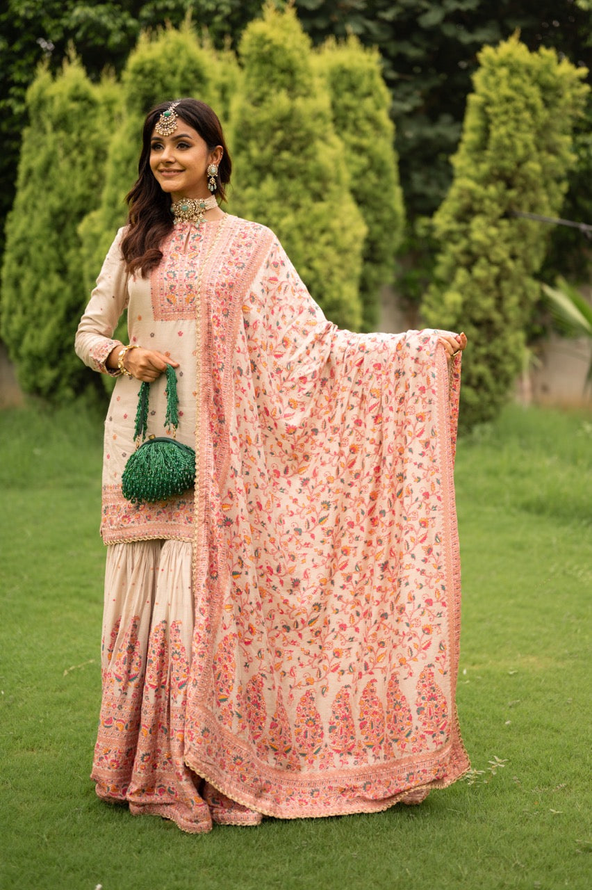 THE GULBANO GHARARA - Ready to Ship