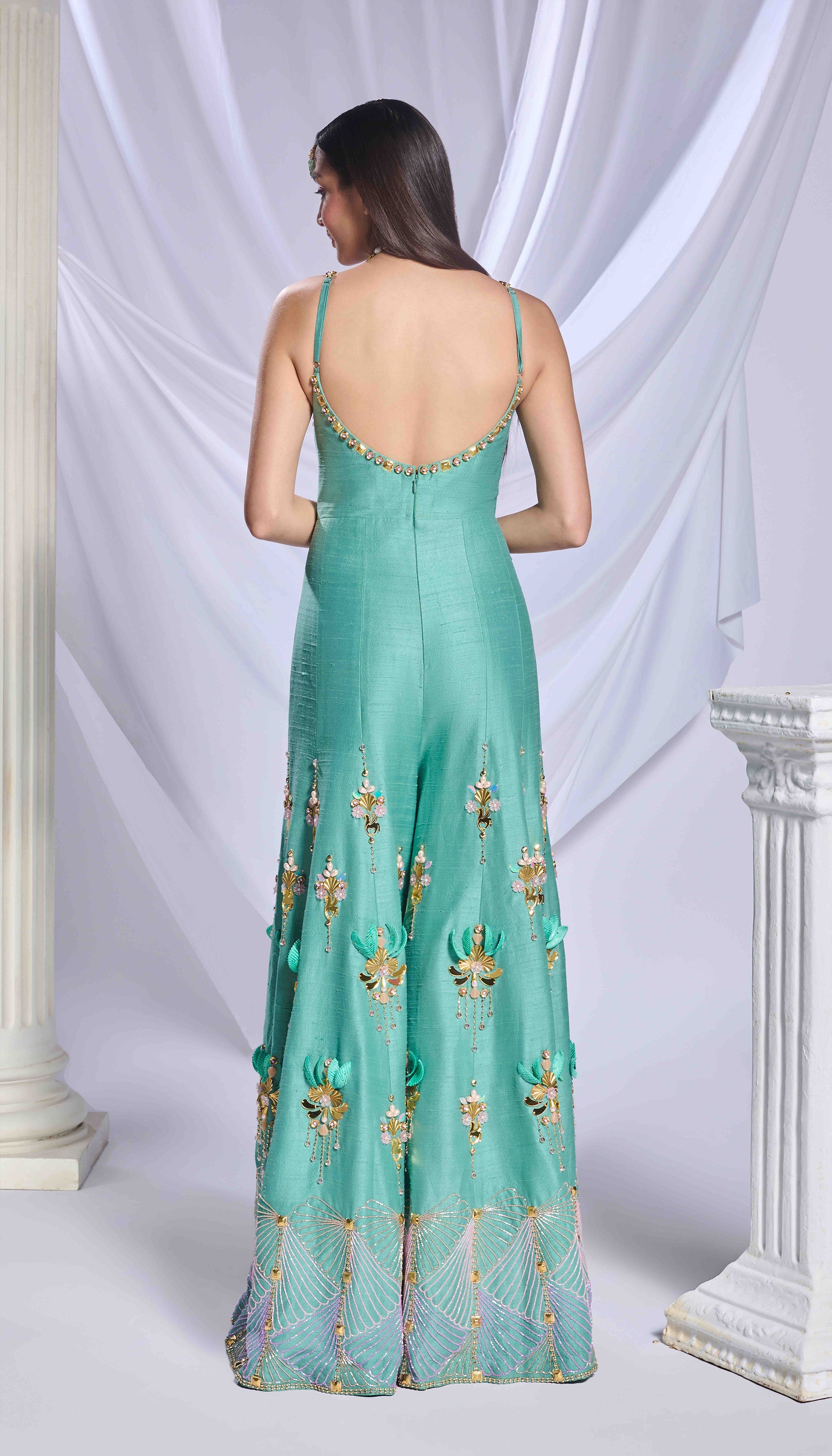 Fairy Teal Jumpsuit