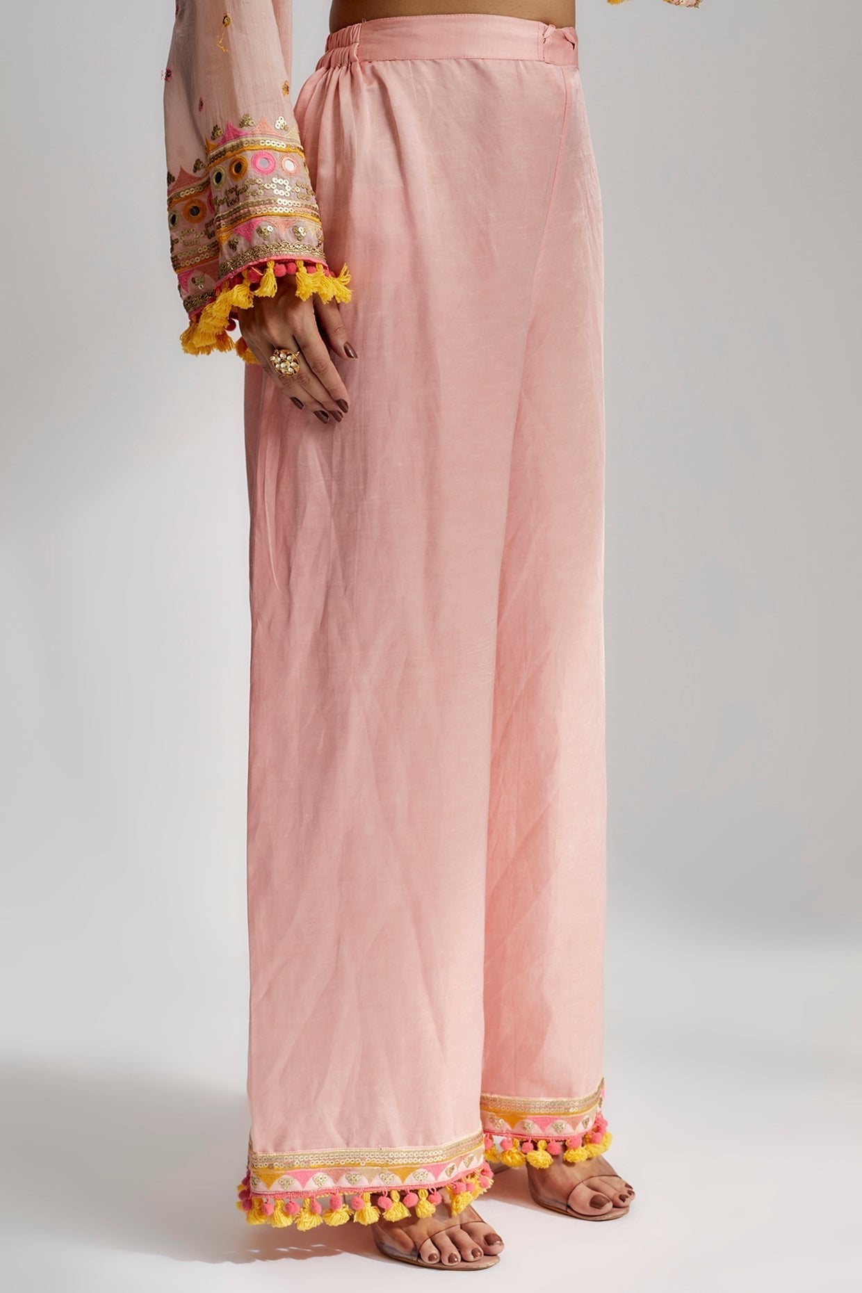 Nishika Long Kurta With Palazzo