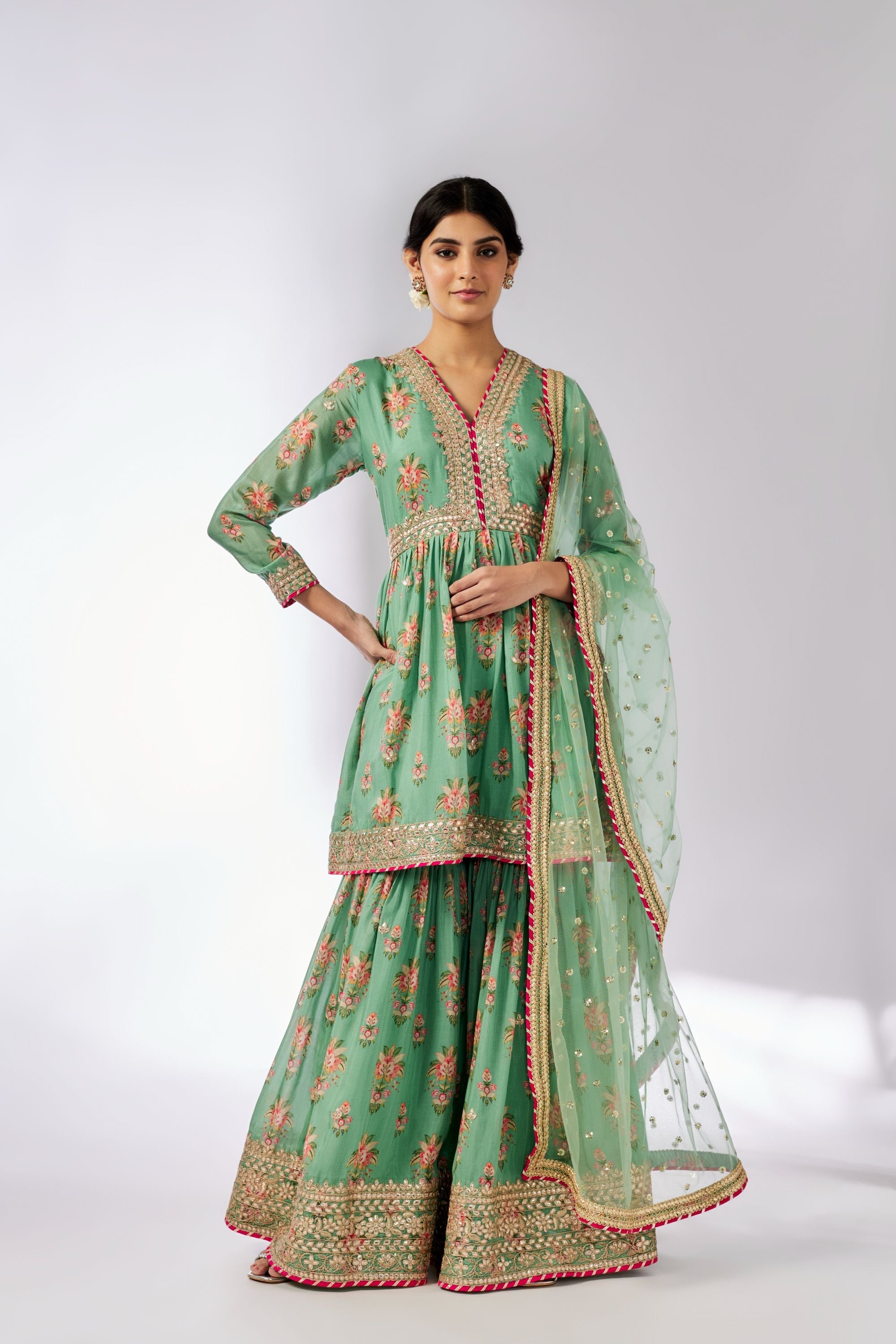 Samiksha Peplum sharara set