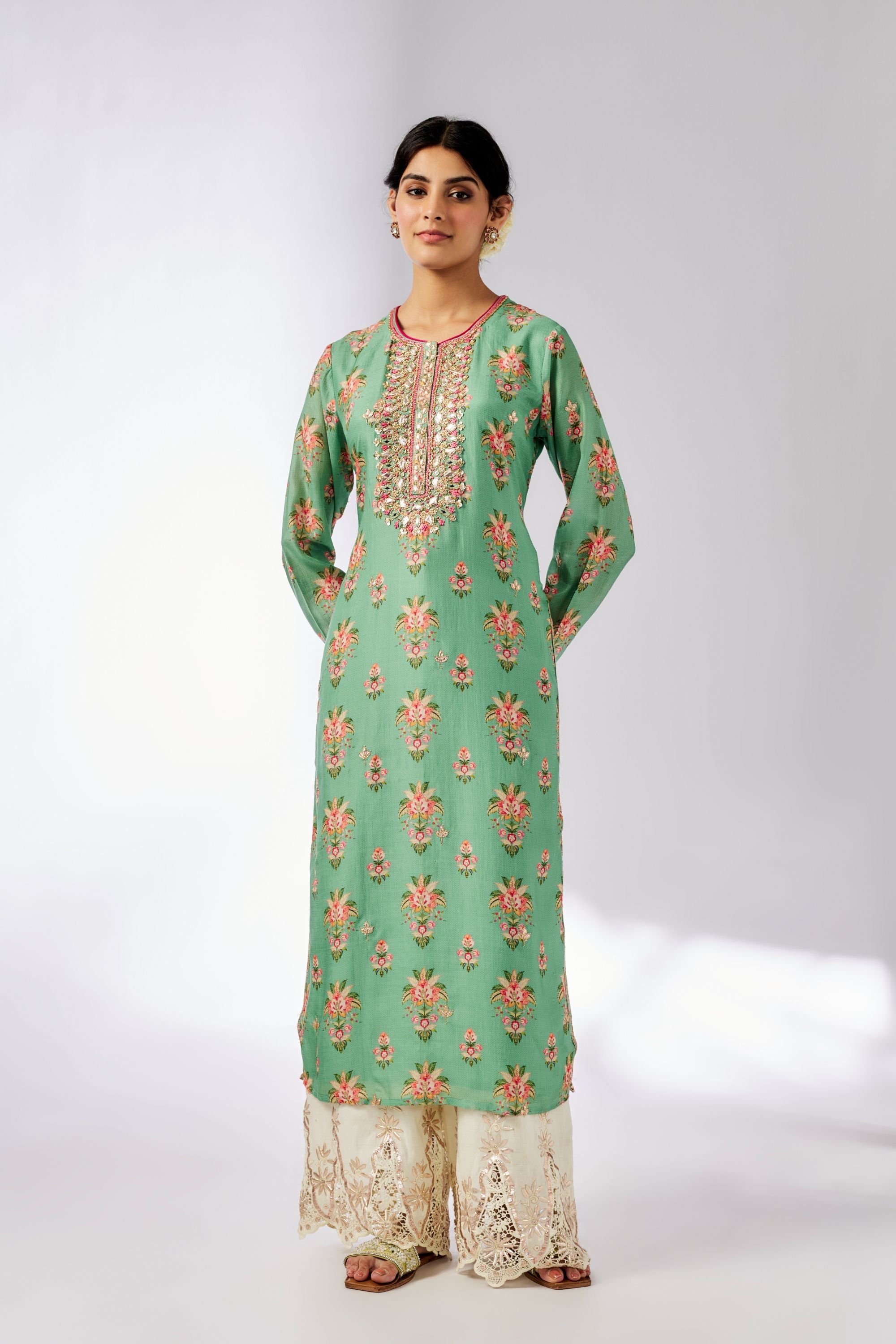 Dhara Tunic with Palazzo