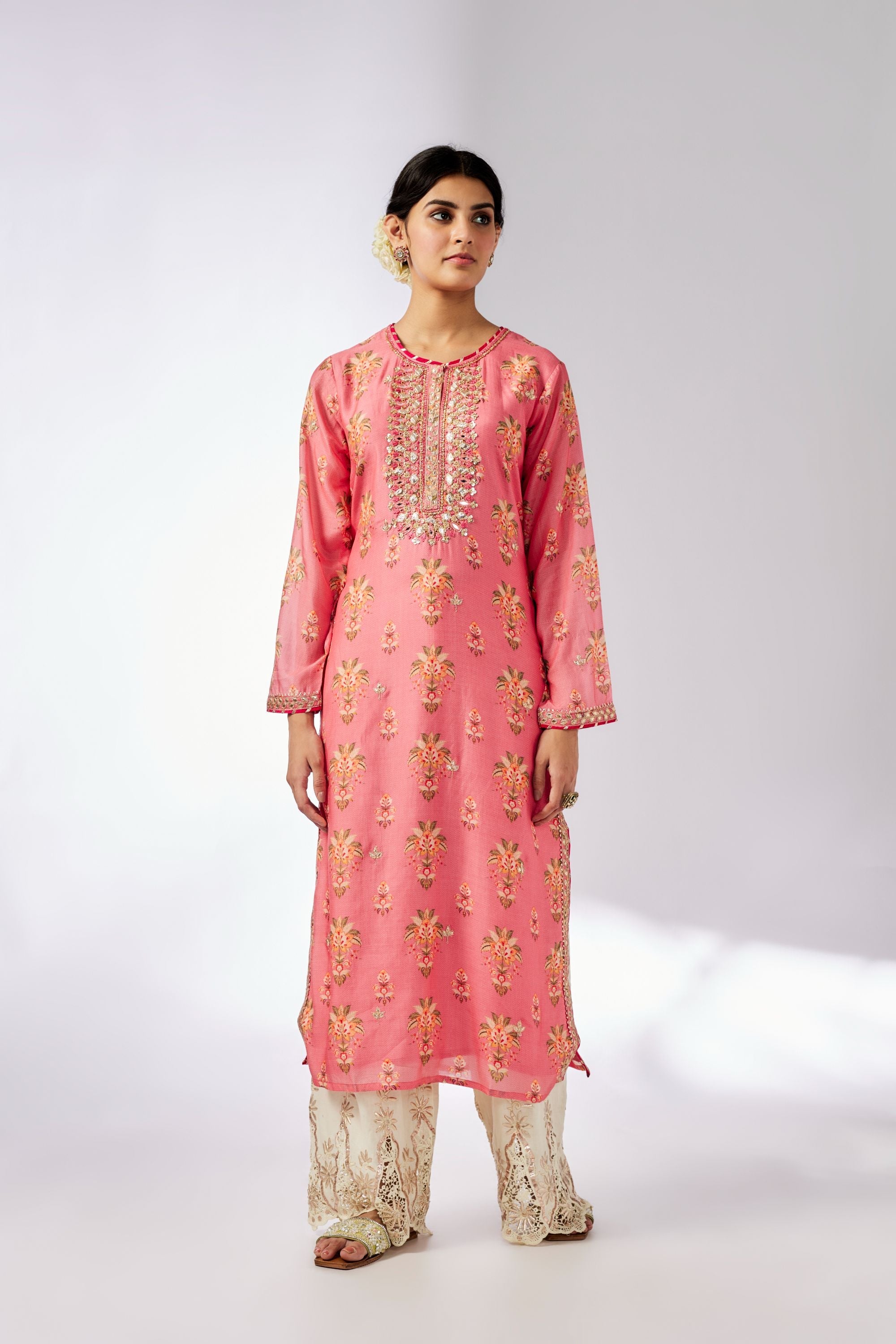 Dhara Tunic with Palazzo