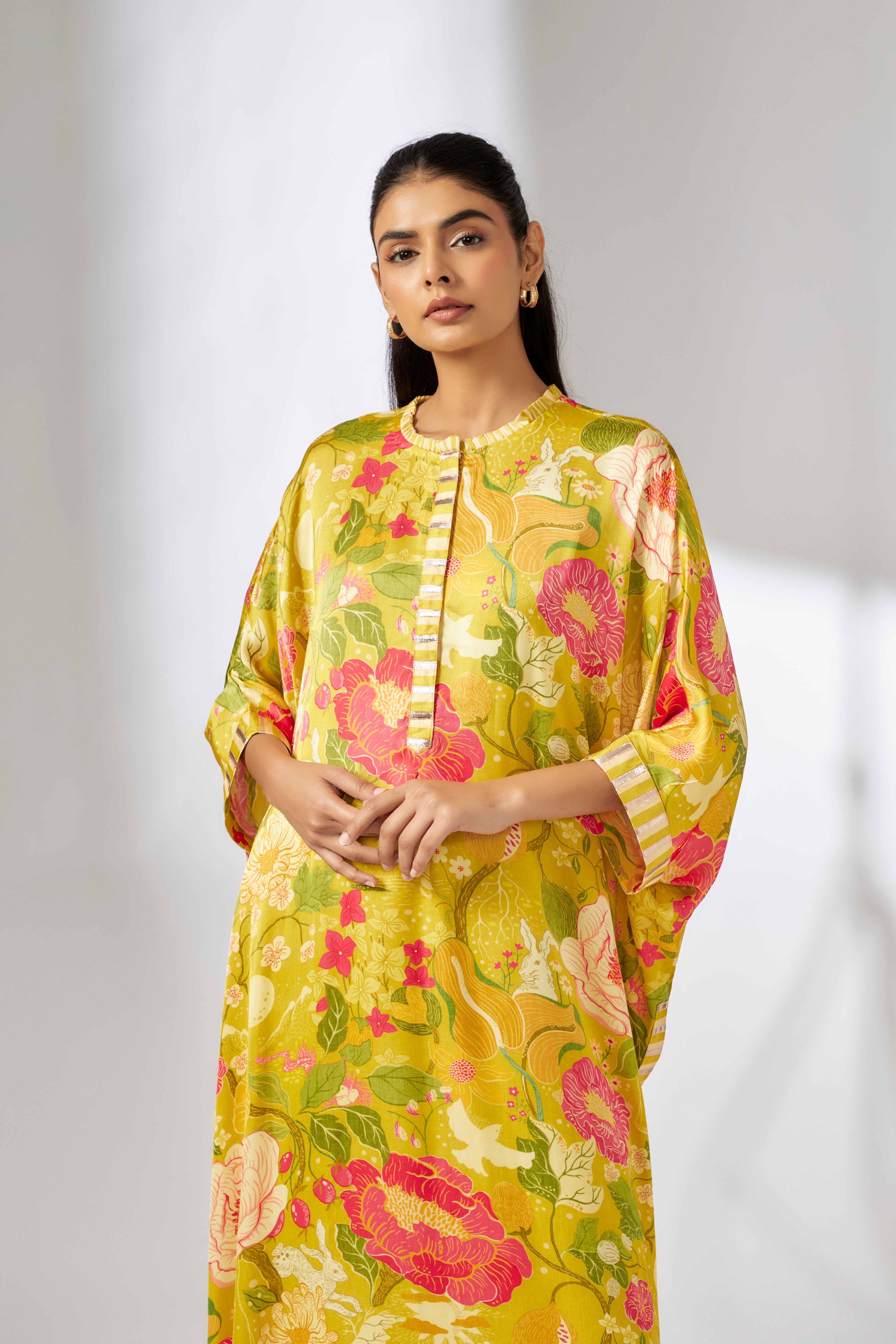 Julia Ikat Kaftan set