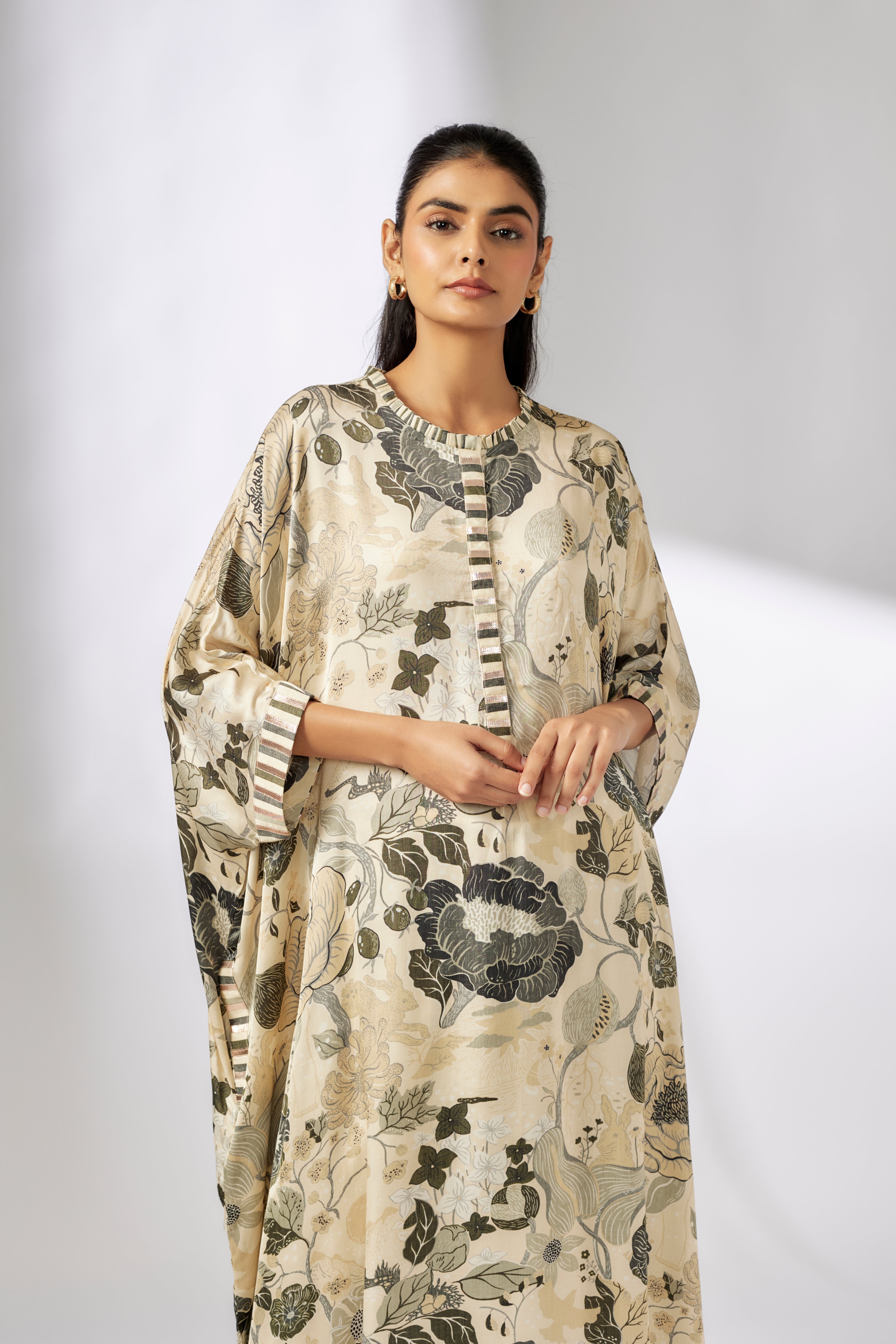 Julia Ikat Kaftan set