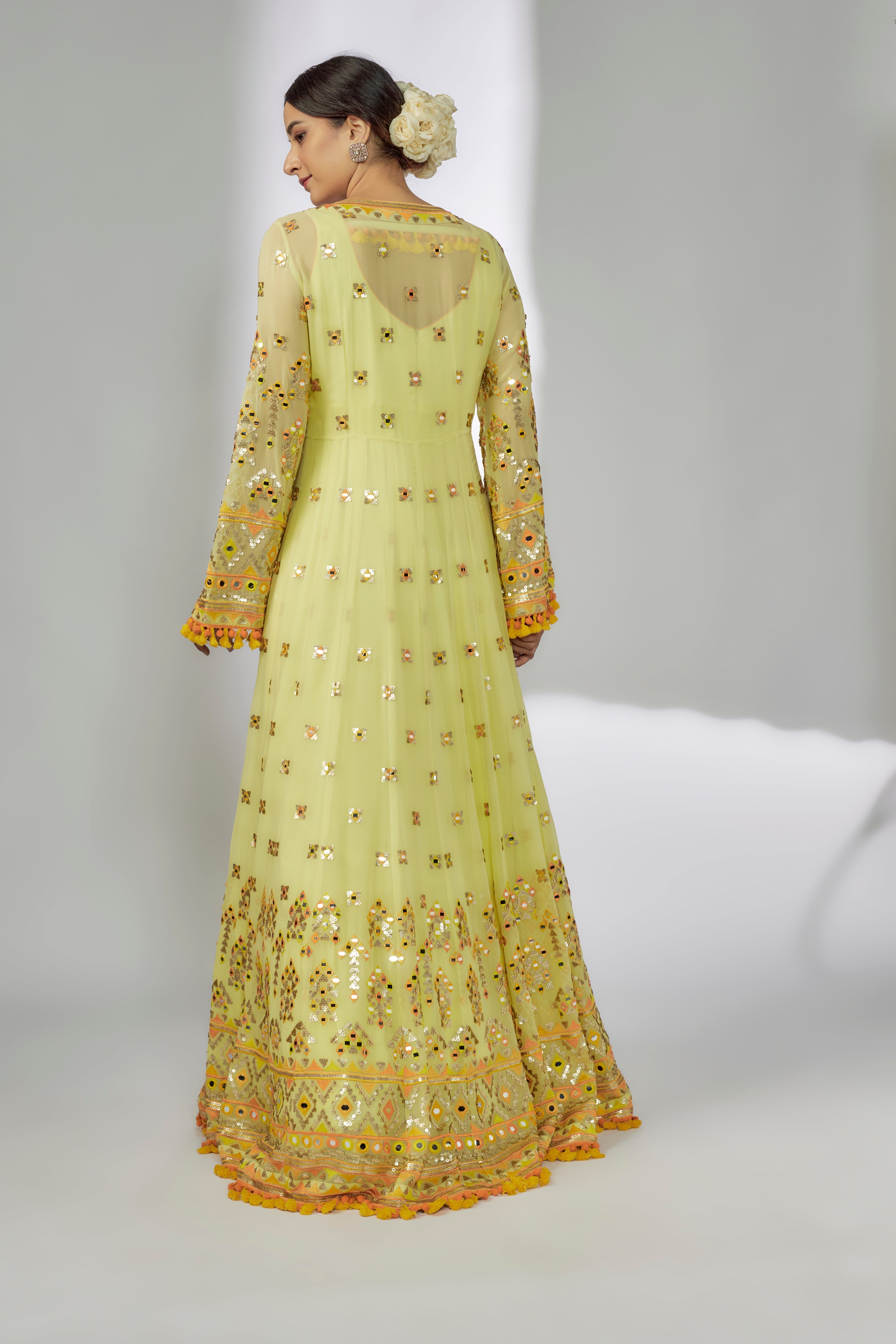 Ridham Jacket Anarkali Set