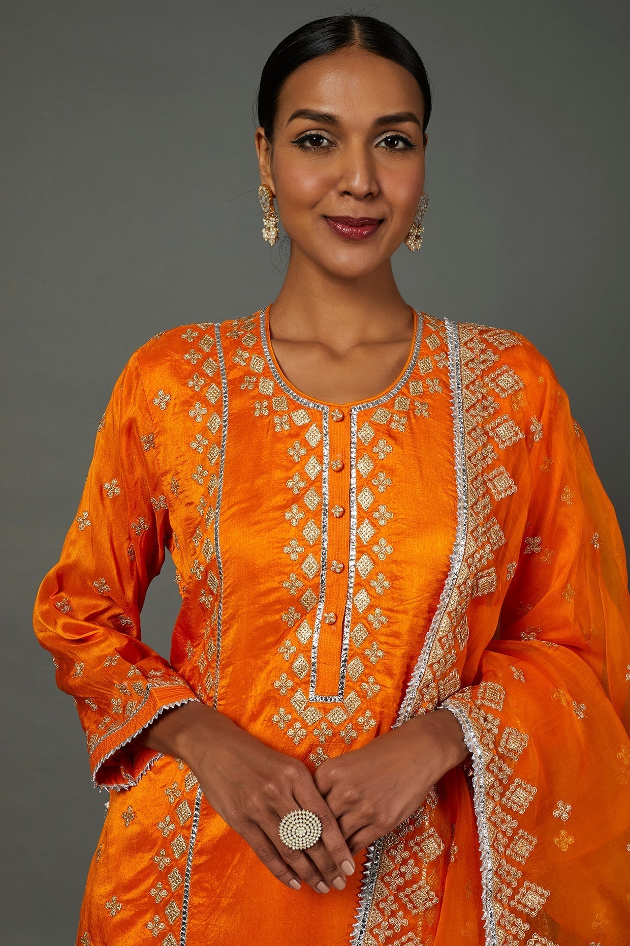 Chikki Goenka in Shiddat Sharara Set