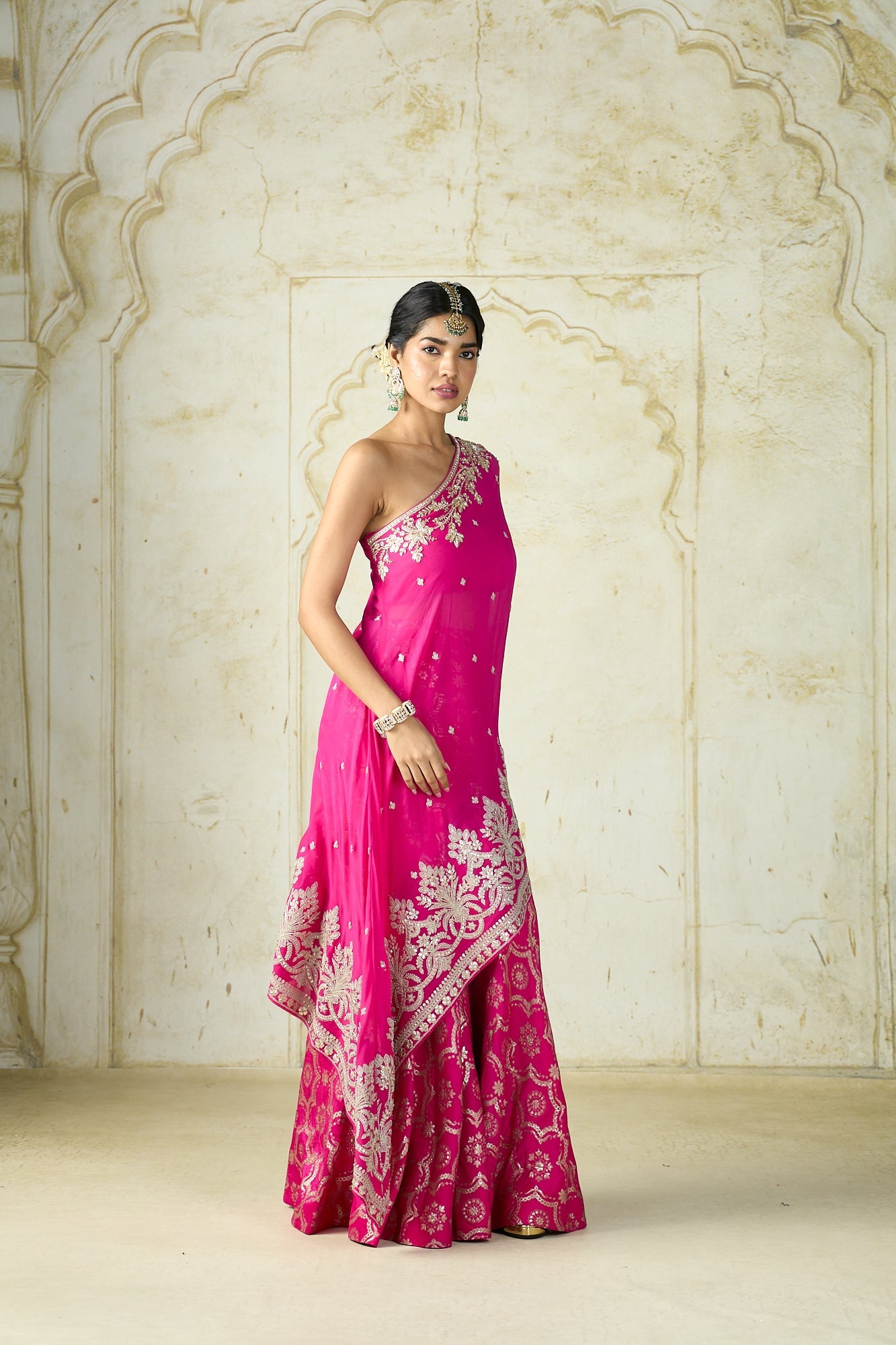 Areesha One Shoulder Set - Ready To Ship
