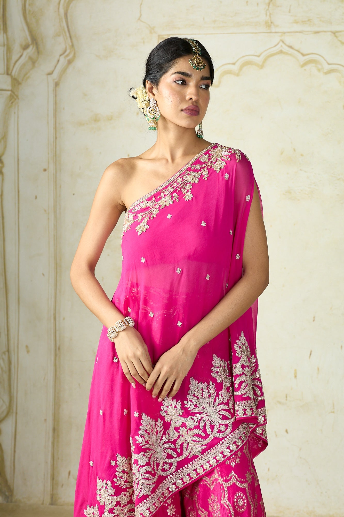 Areesha One Shoulder Set - Ready To Ship