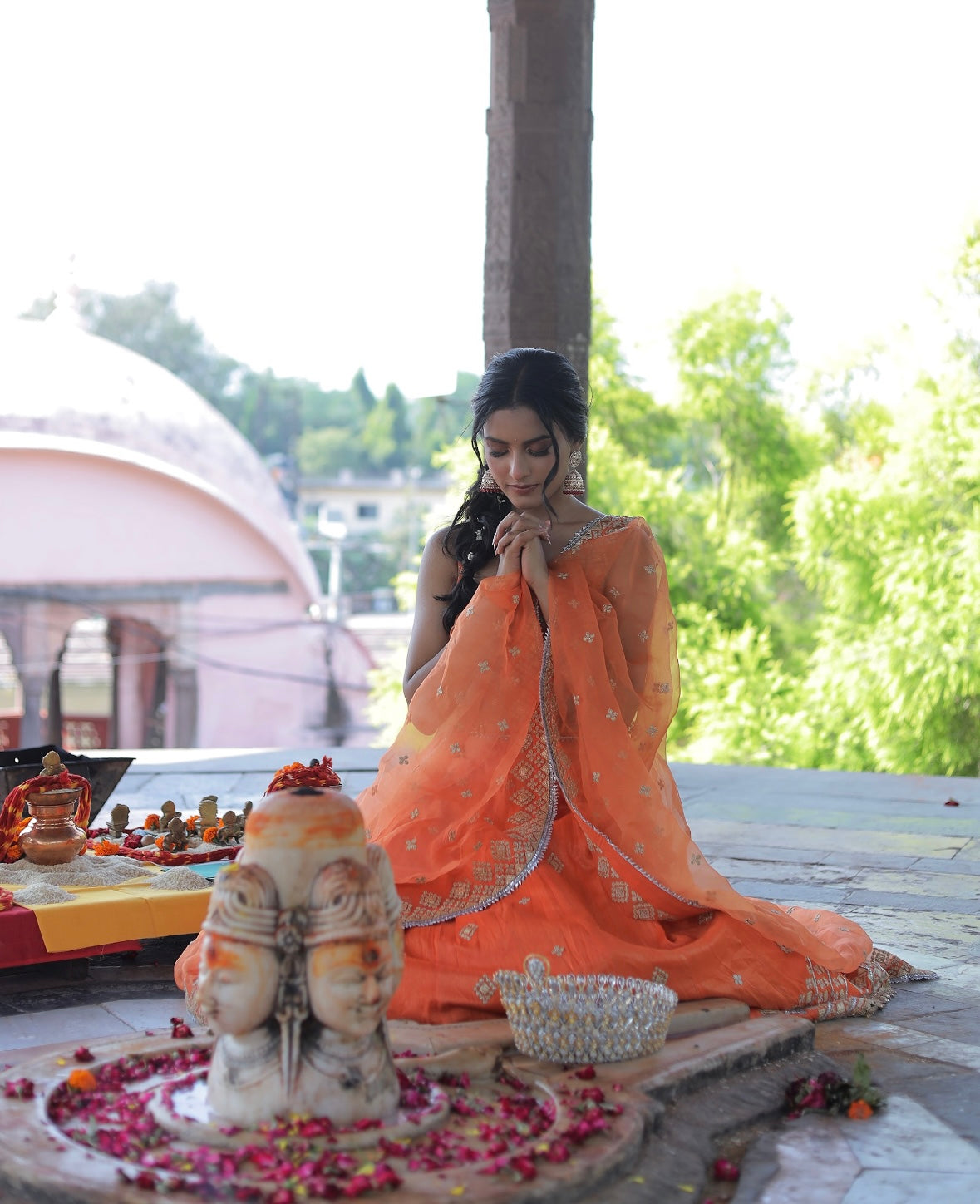 Nikita Porwal in Liba Lehenga Set