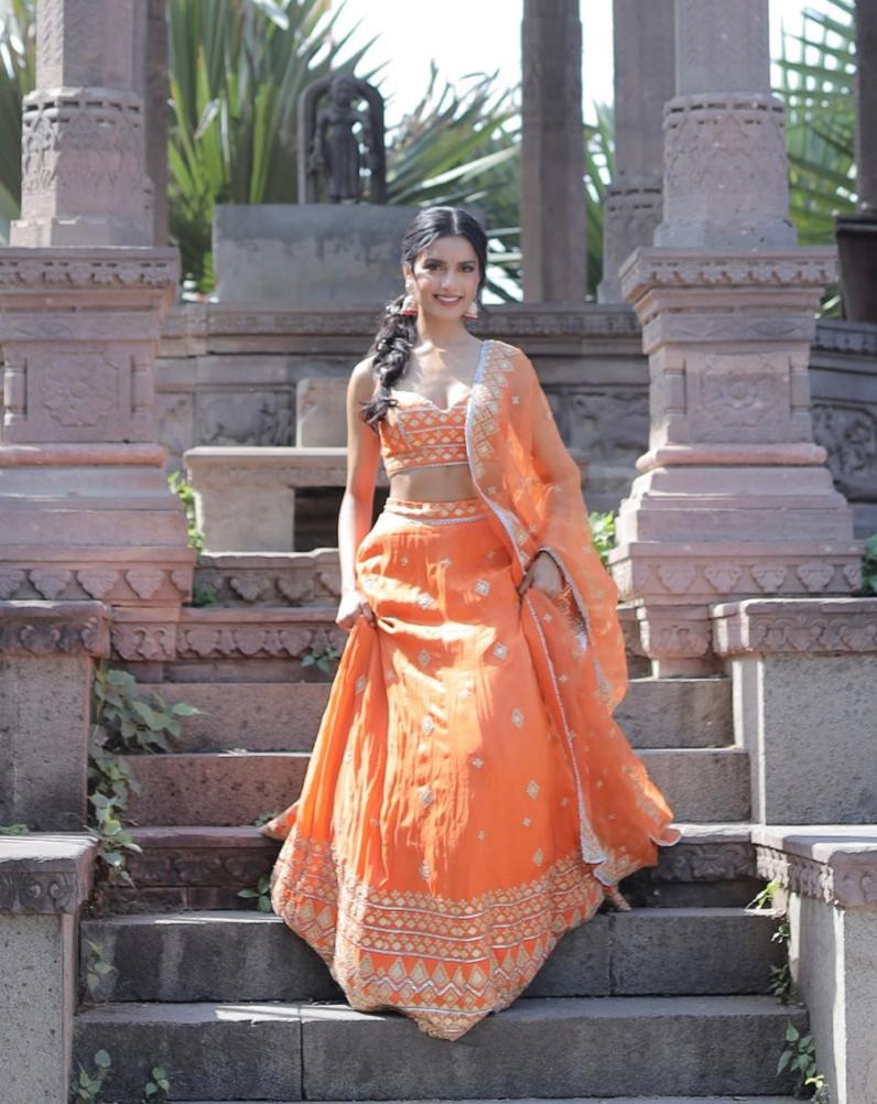 Nikita Porwal in Liba Lehenga Set