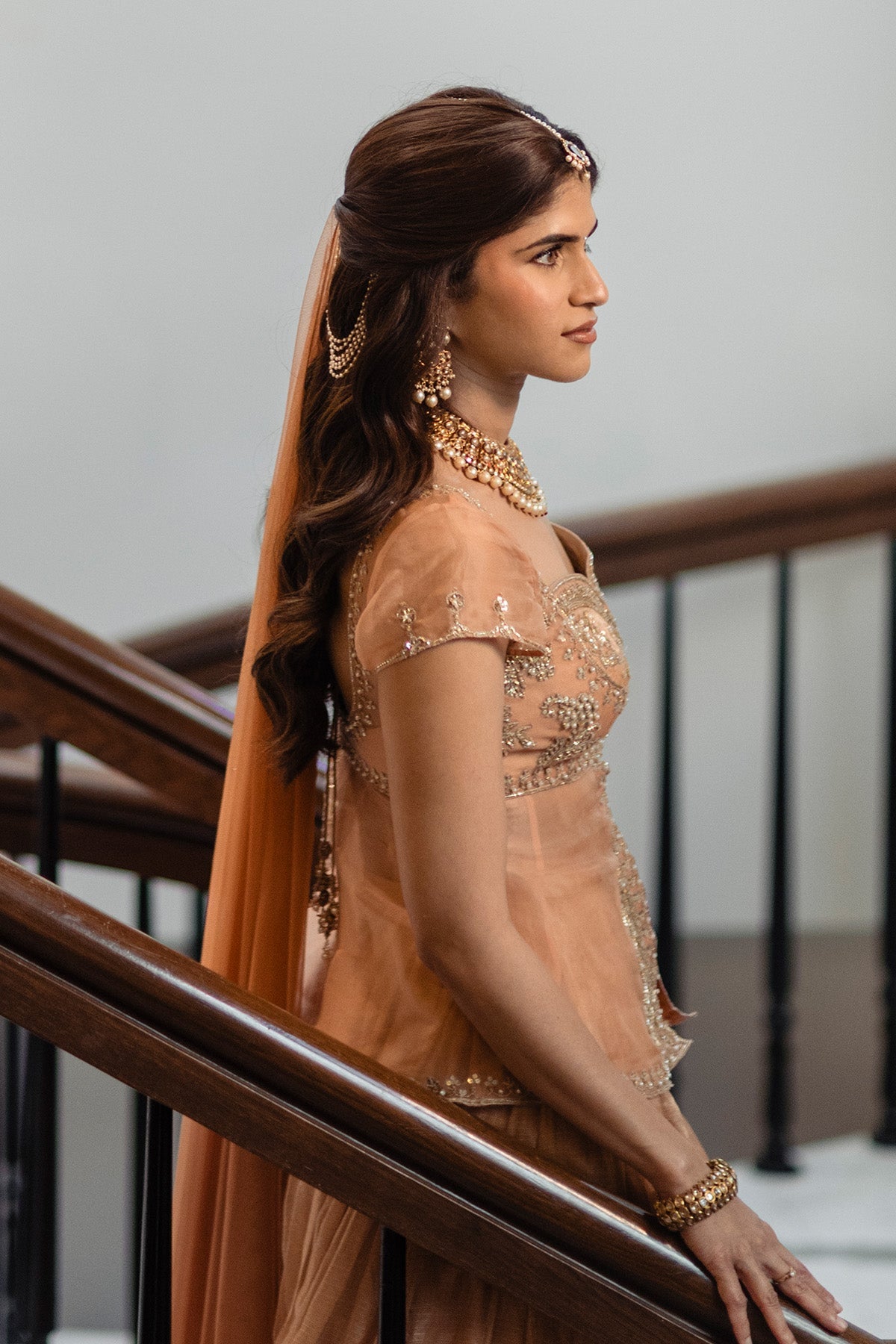 â Nayanika Reddy in Lustre Lehenga Set