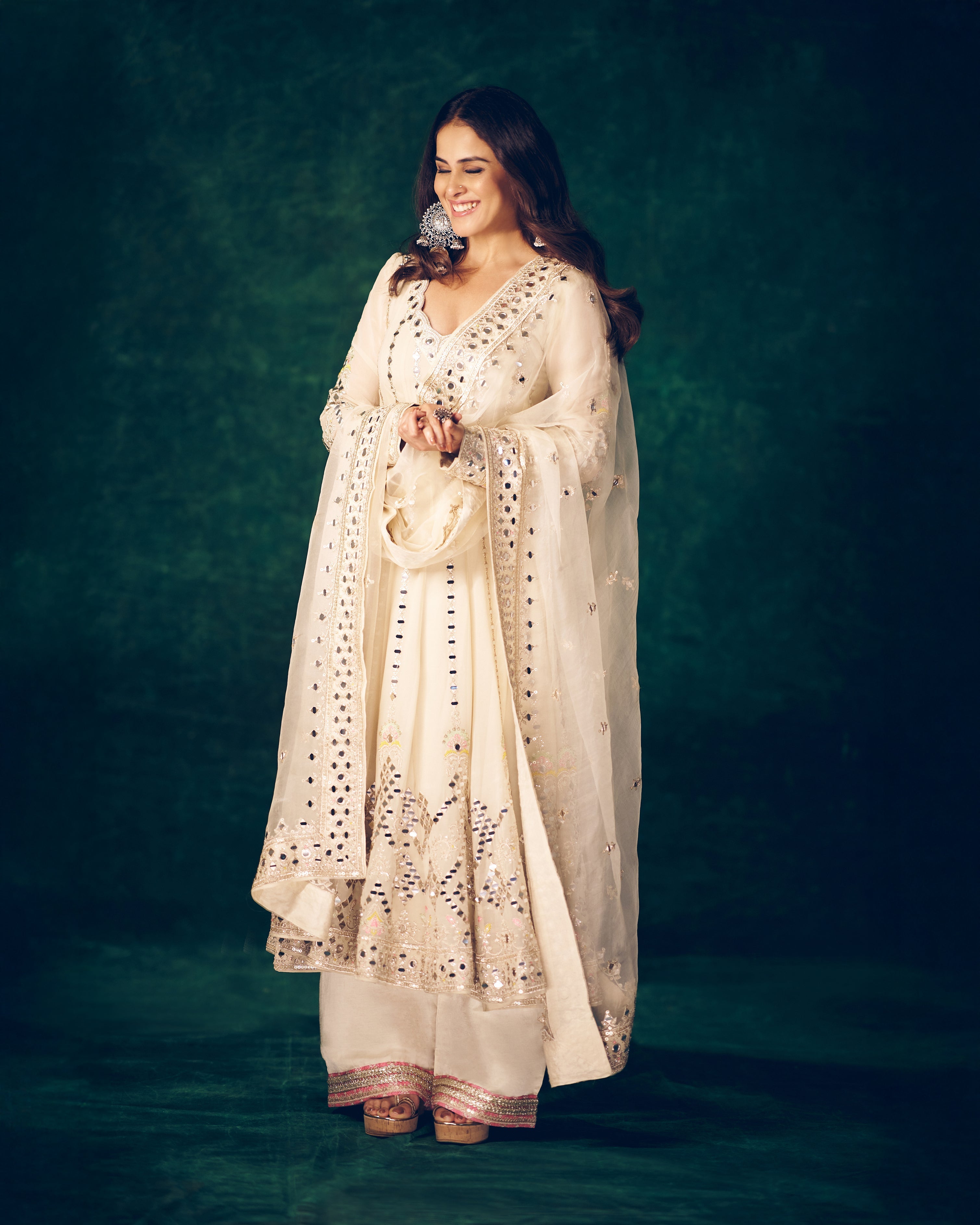 Cheshtha Anarkali Set-Genelia