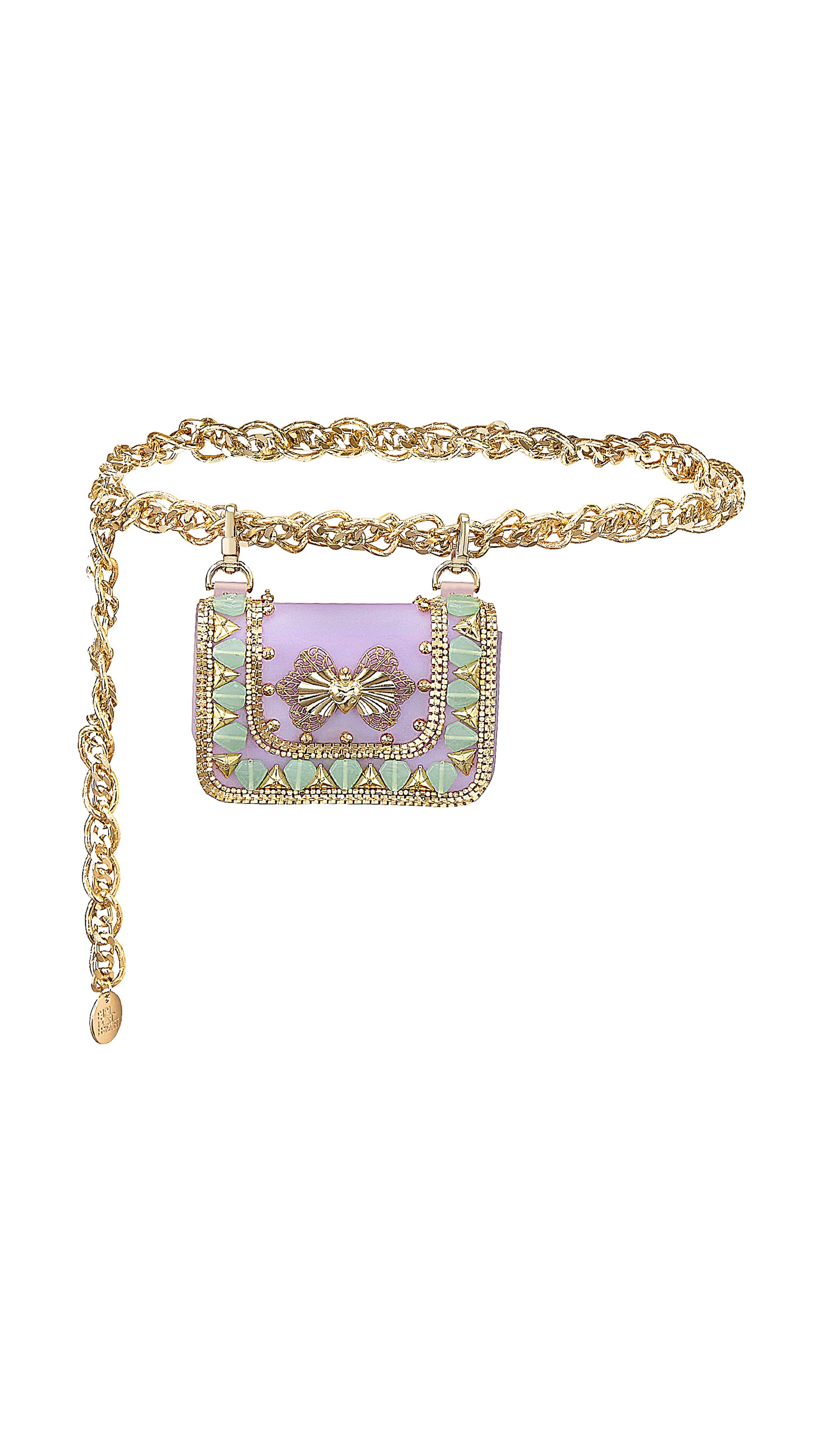 Lavender Haze Chainlink: Belt Bag