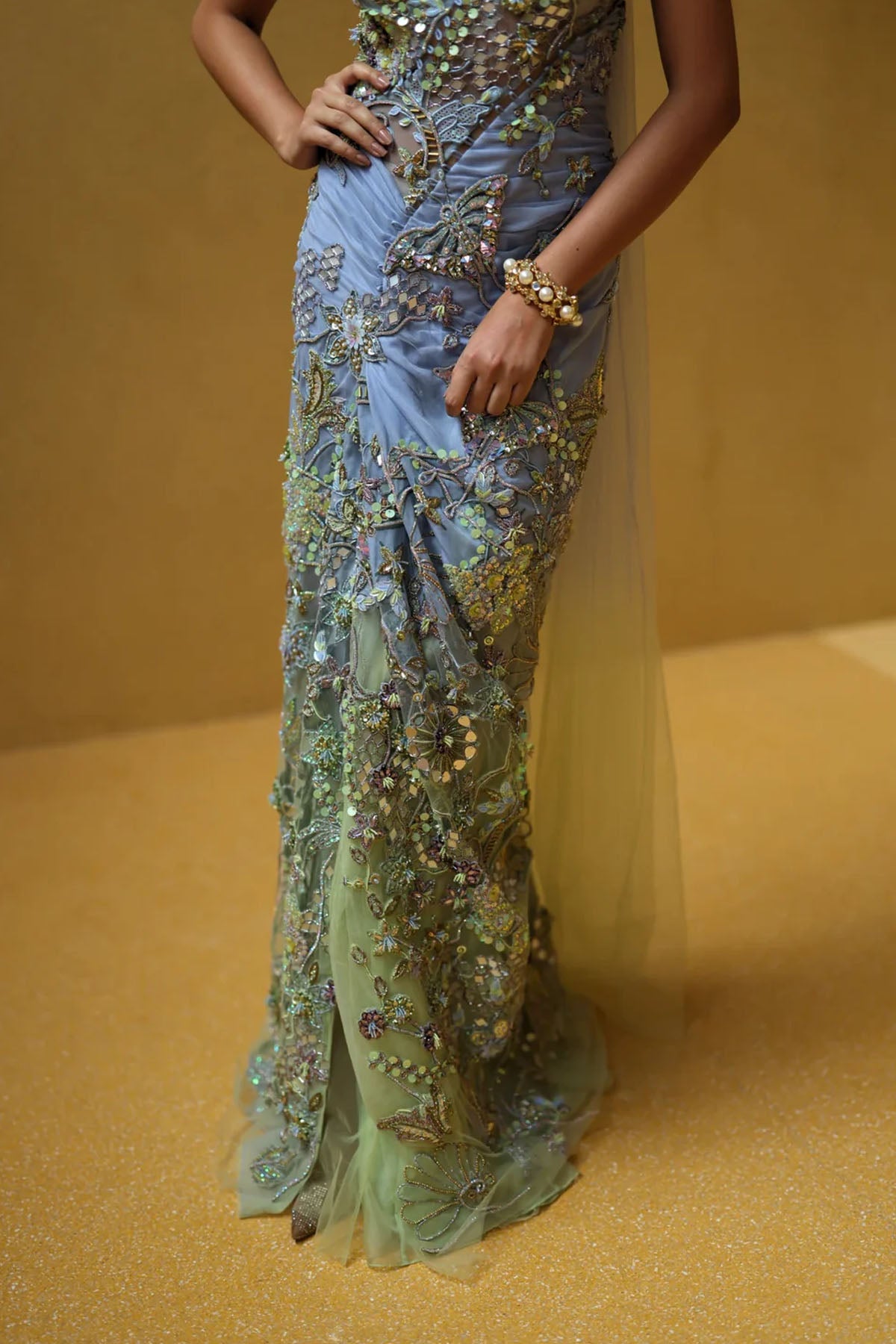 Mirae Draped Dress