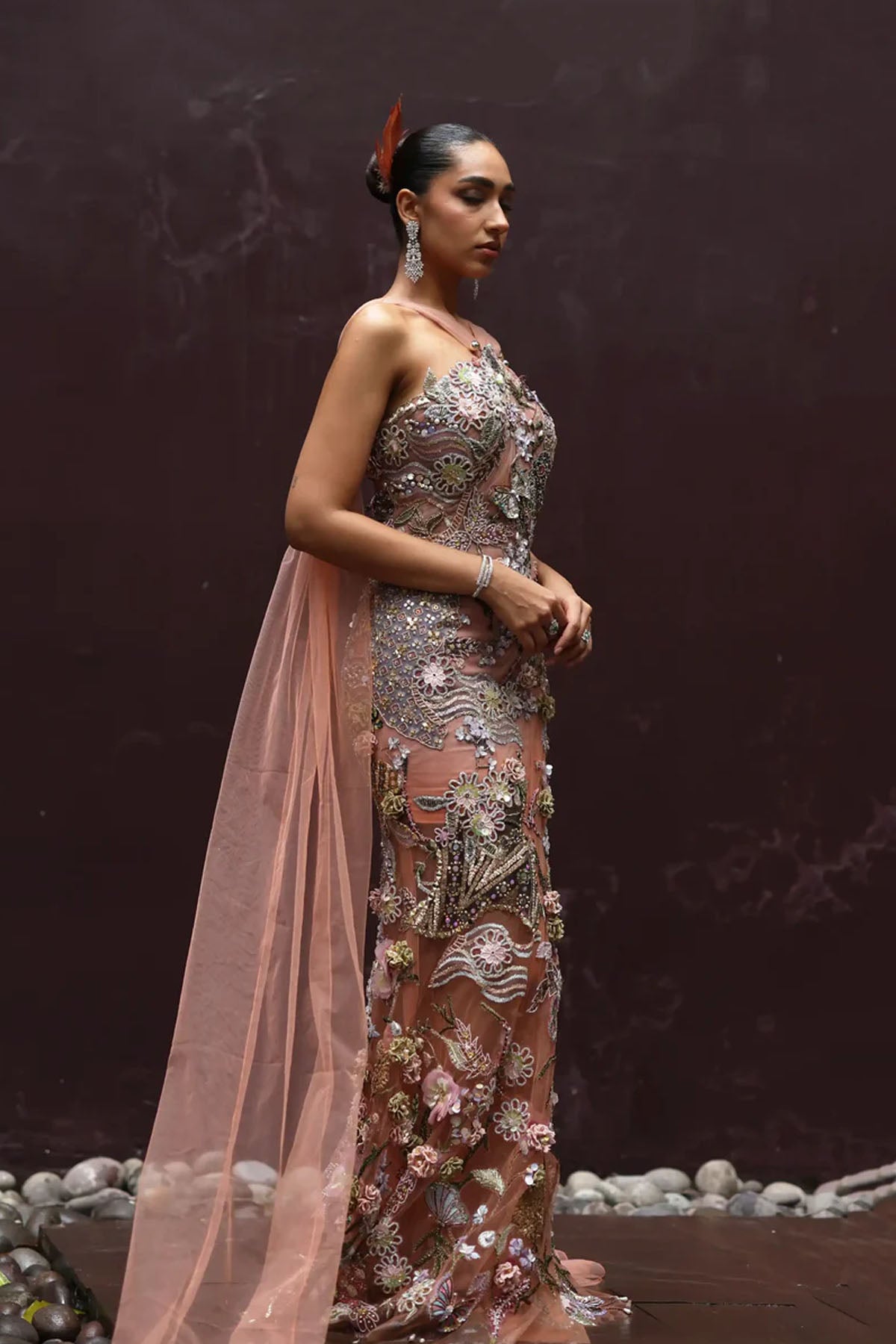 Gardenia Draped Dress