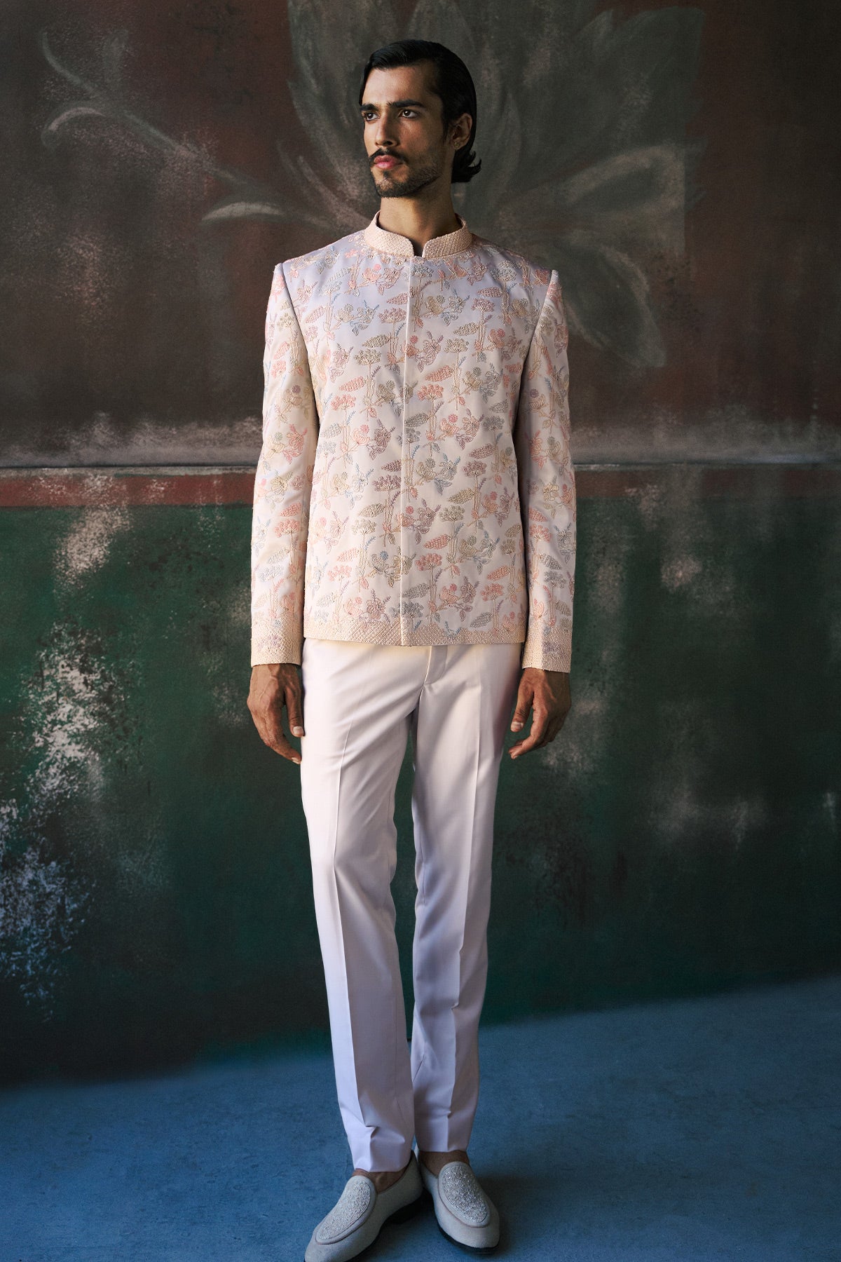 Ehrav Bandgala Short Jacket & Pant Set