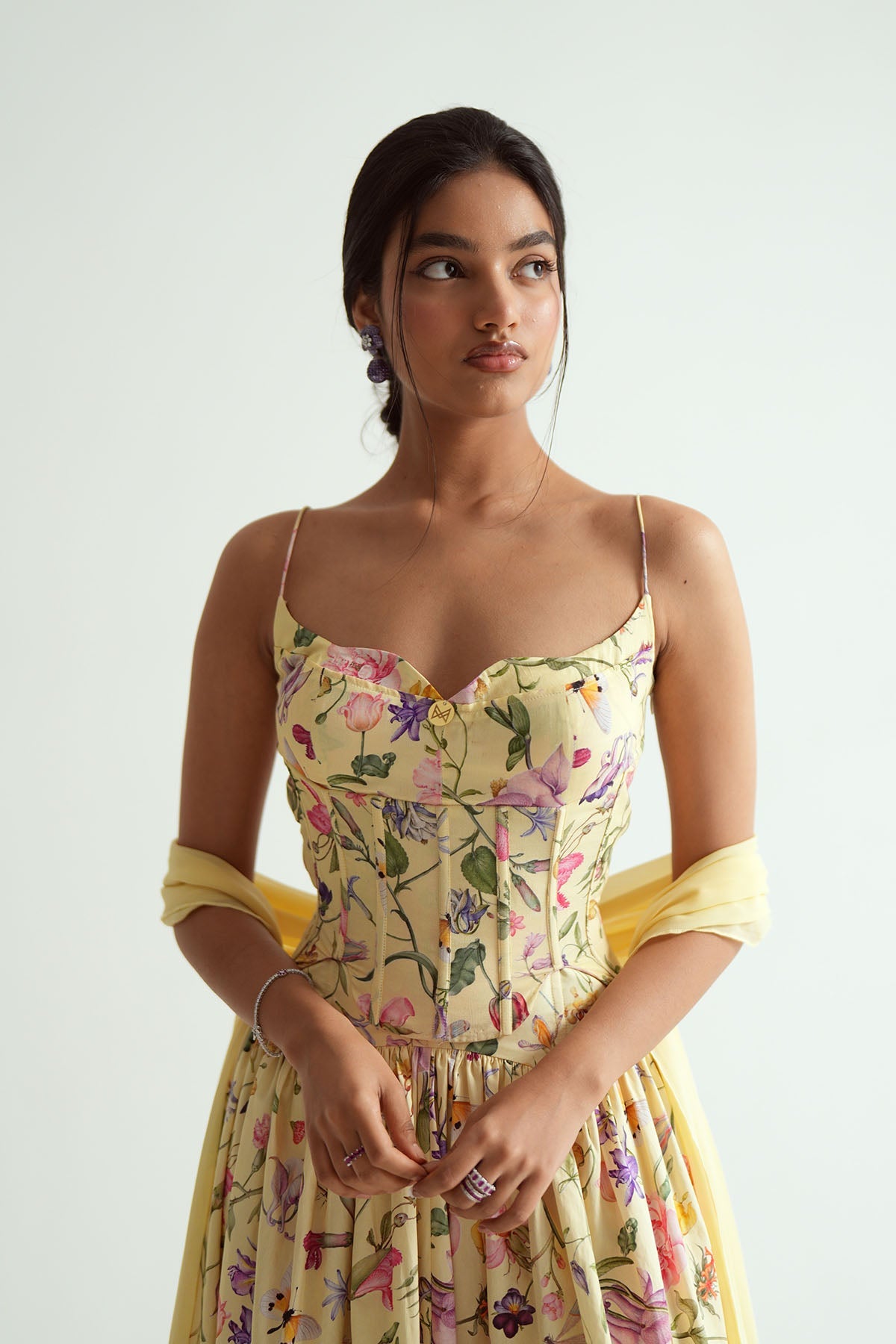 Rosy Skirt Set