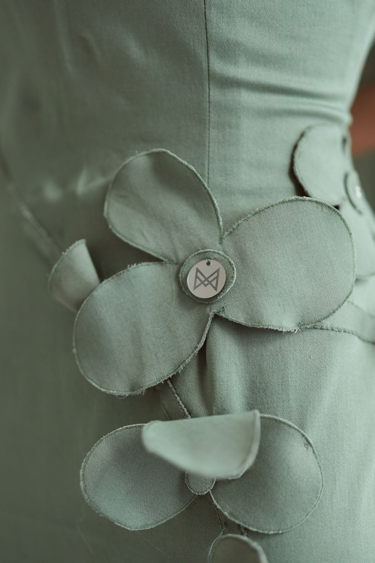 Dove Jade Green Gown