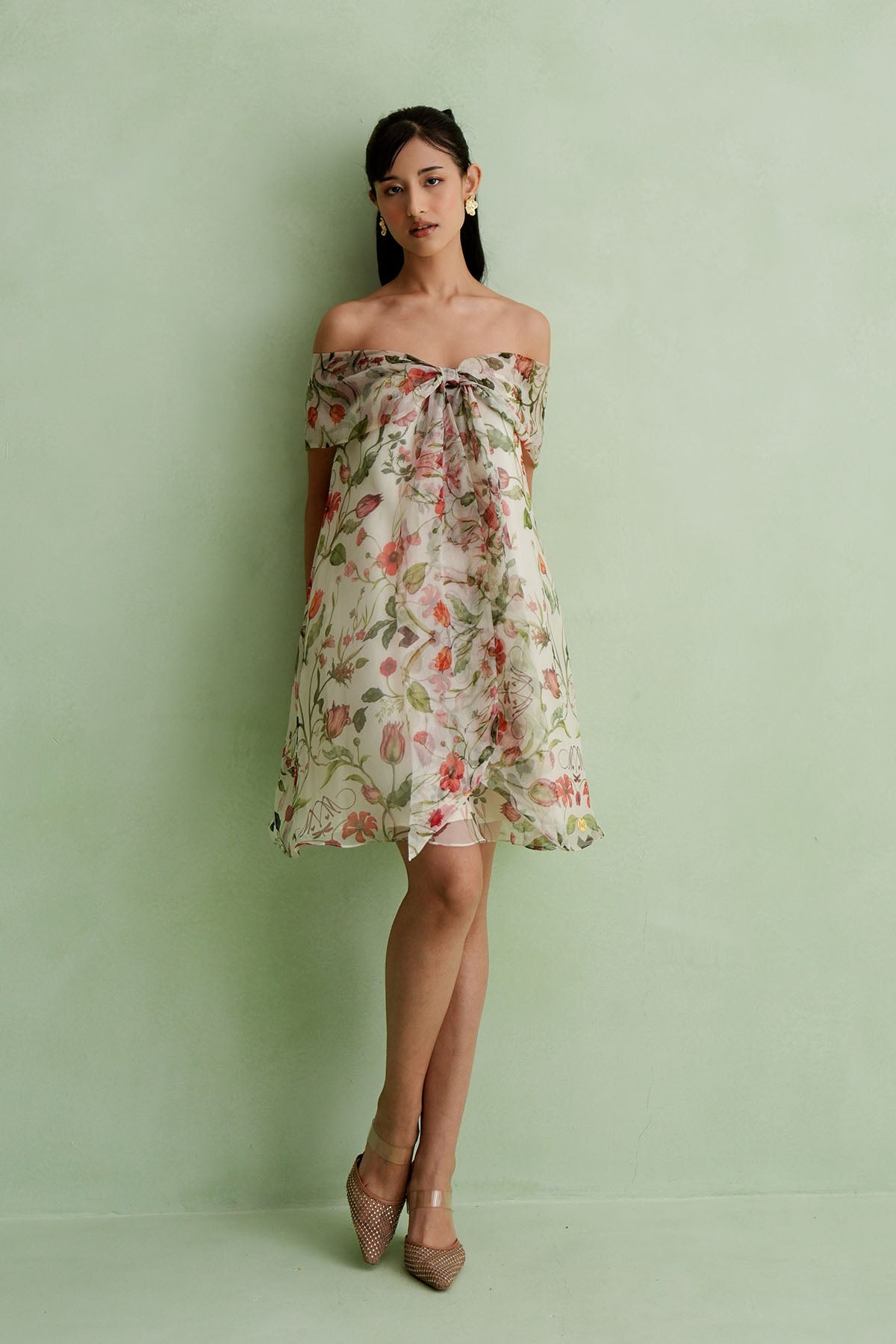 Biscotti Off Shoulder Dress