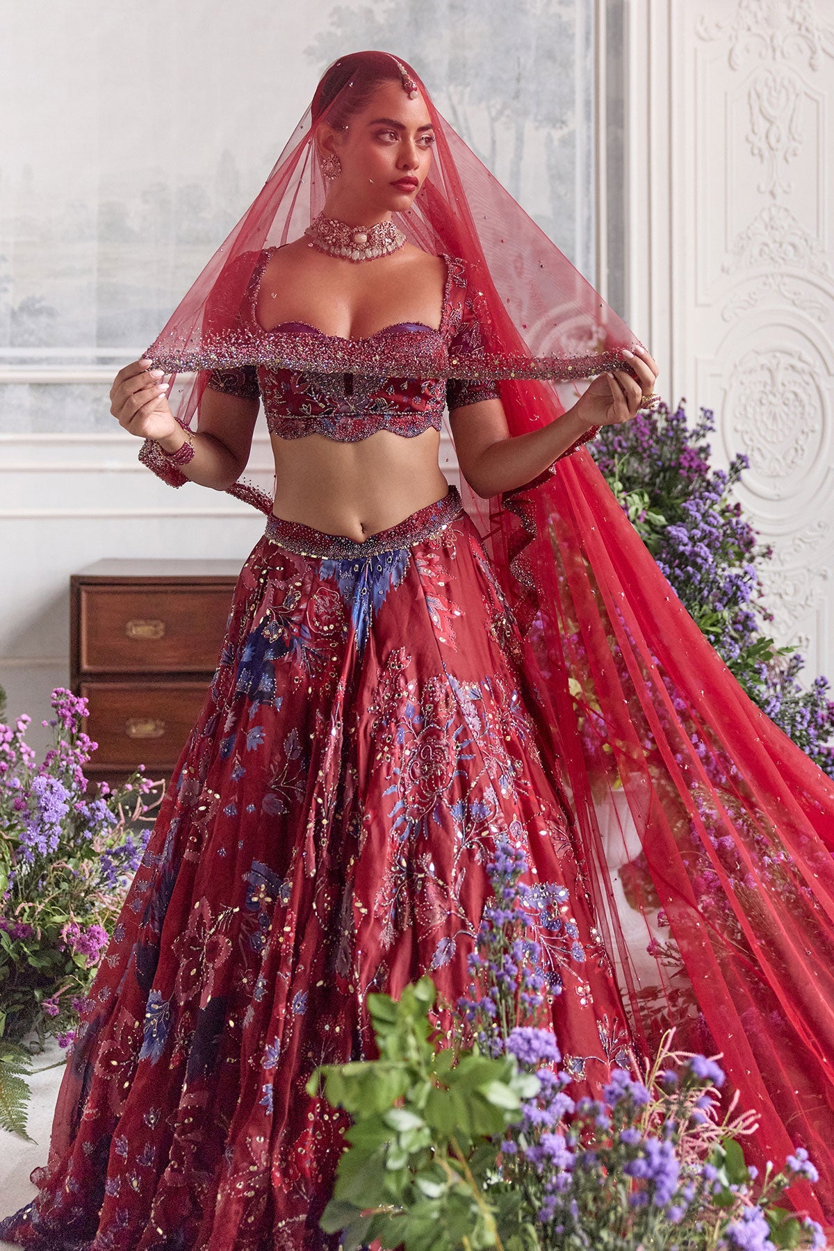 RIDAA WITH VEIL