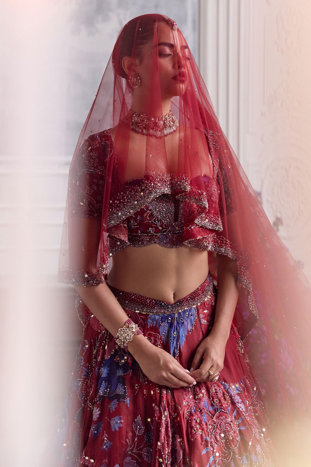 RIDAA WITH VEIL