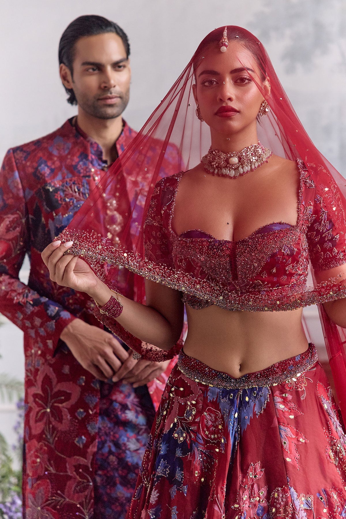 RIDAA WITH VEIL