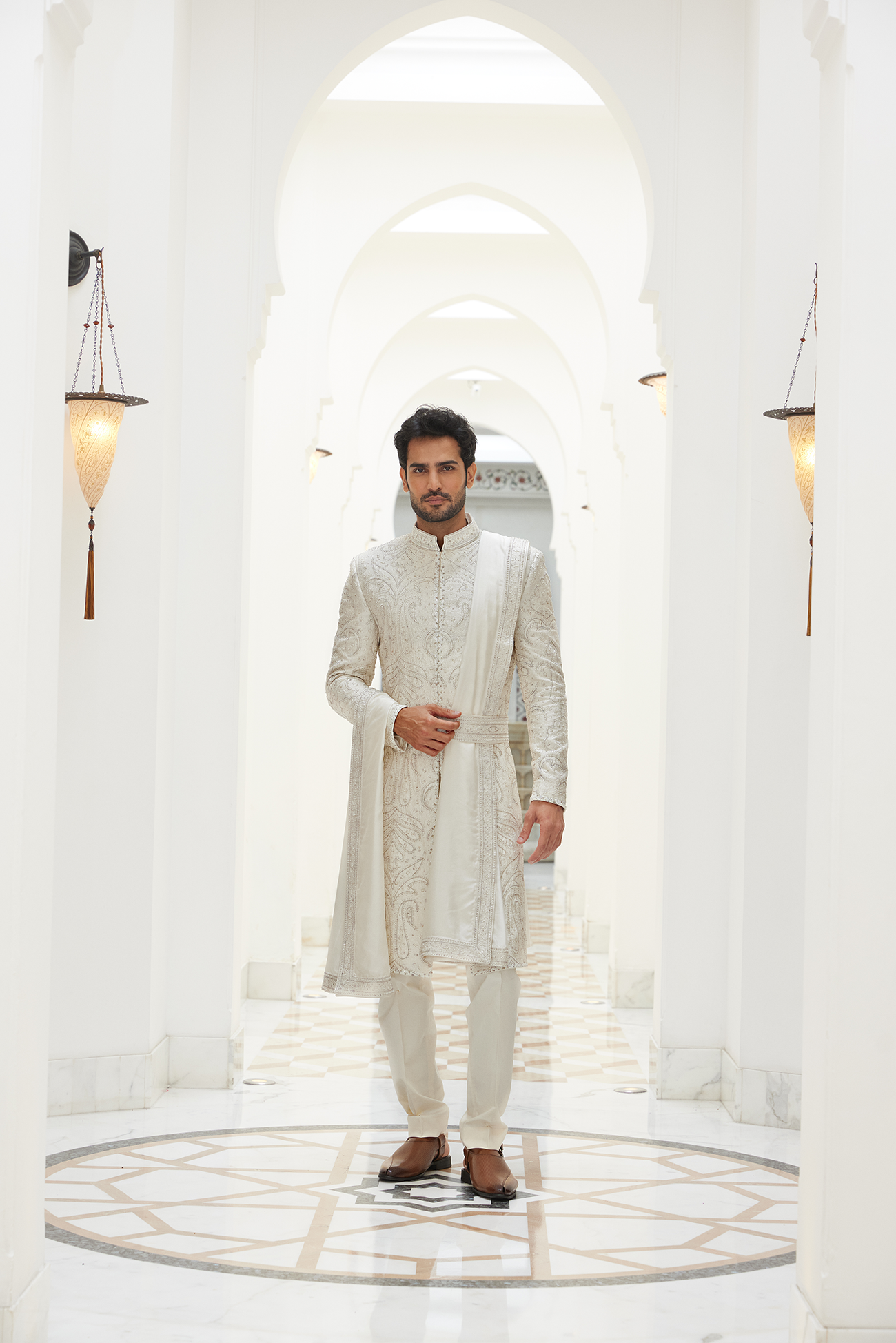 Sherwani Kurta Trouser Set