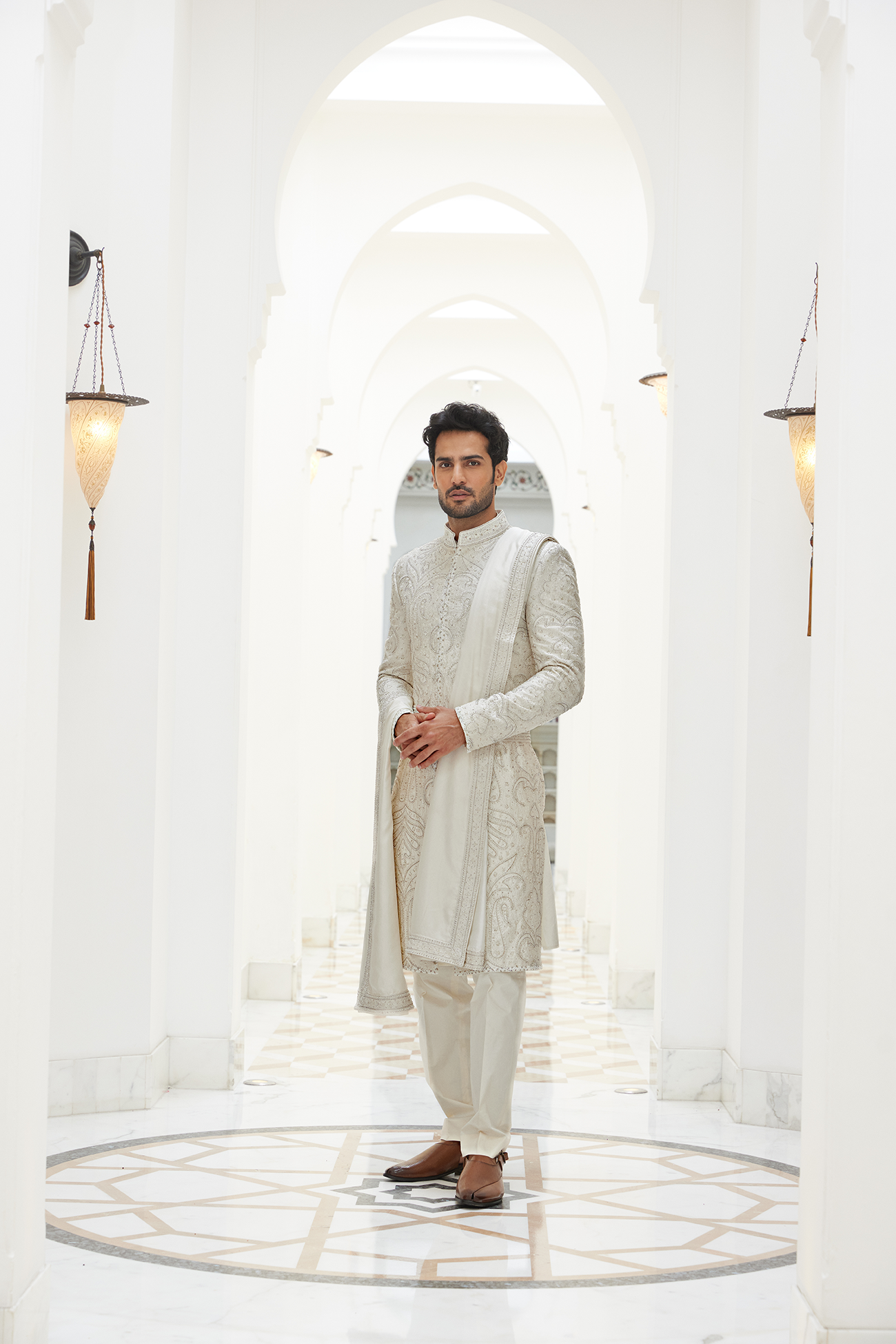 Sherwani Kurta Trouser Set