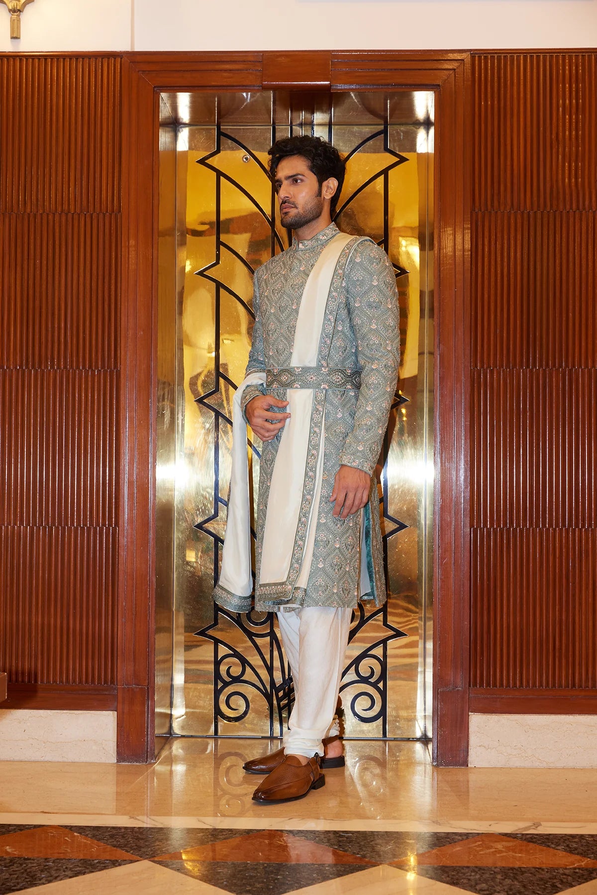 SHERWANI KURTA CHURIDAR SET