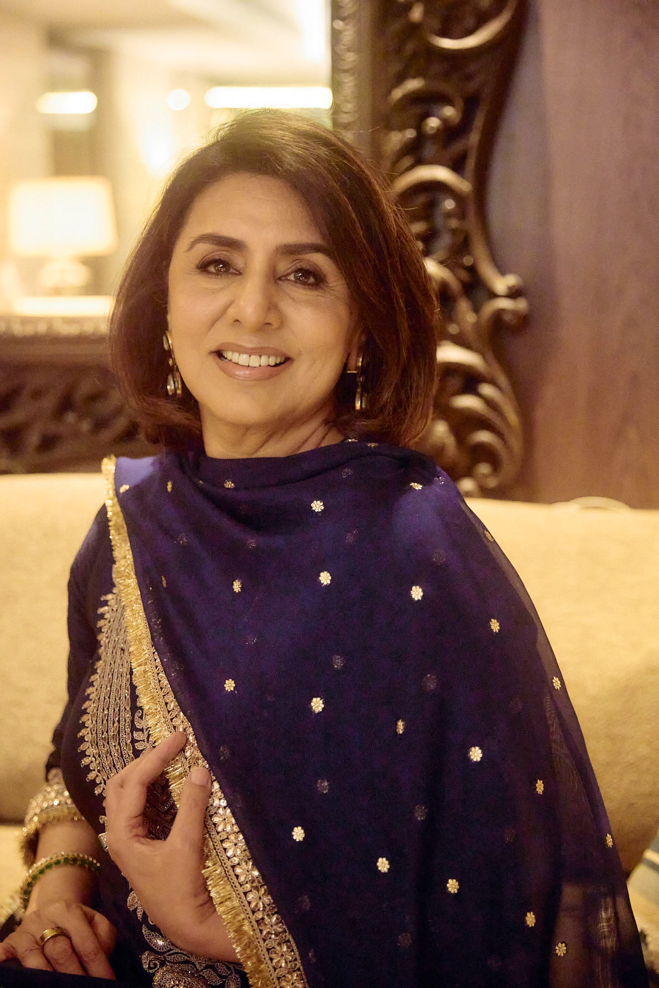 Neetu Kapoor in Mahiz Farshi Set - Ready To Ship