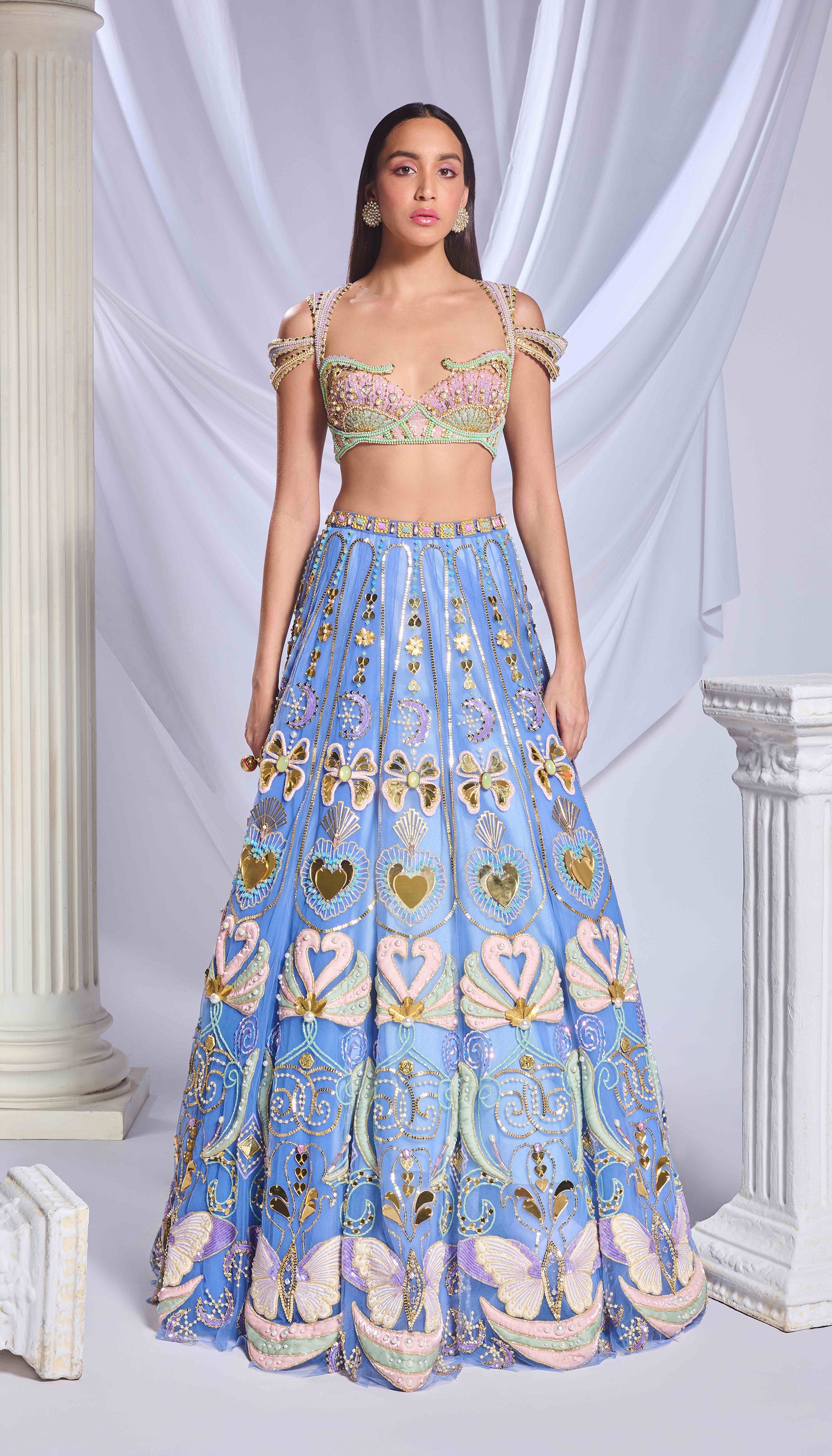 Once In A Blue Moon Lehenga Set