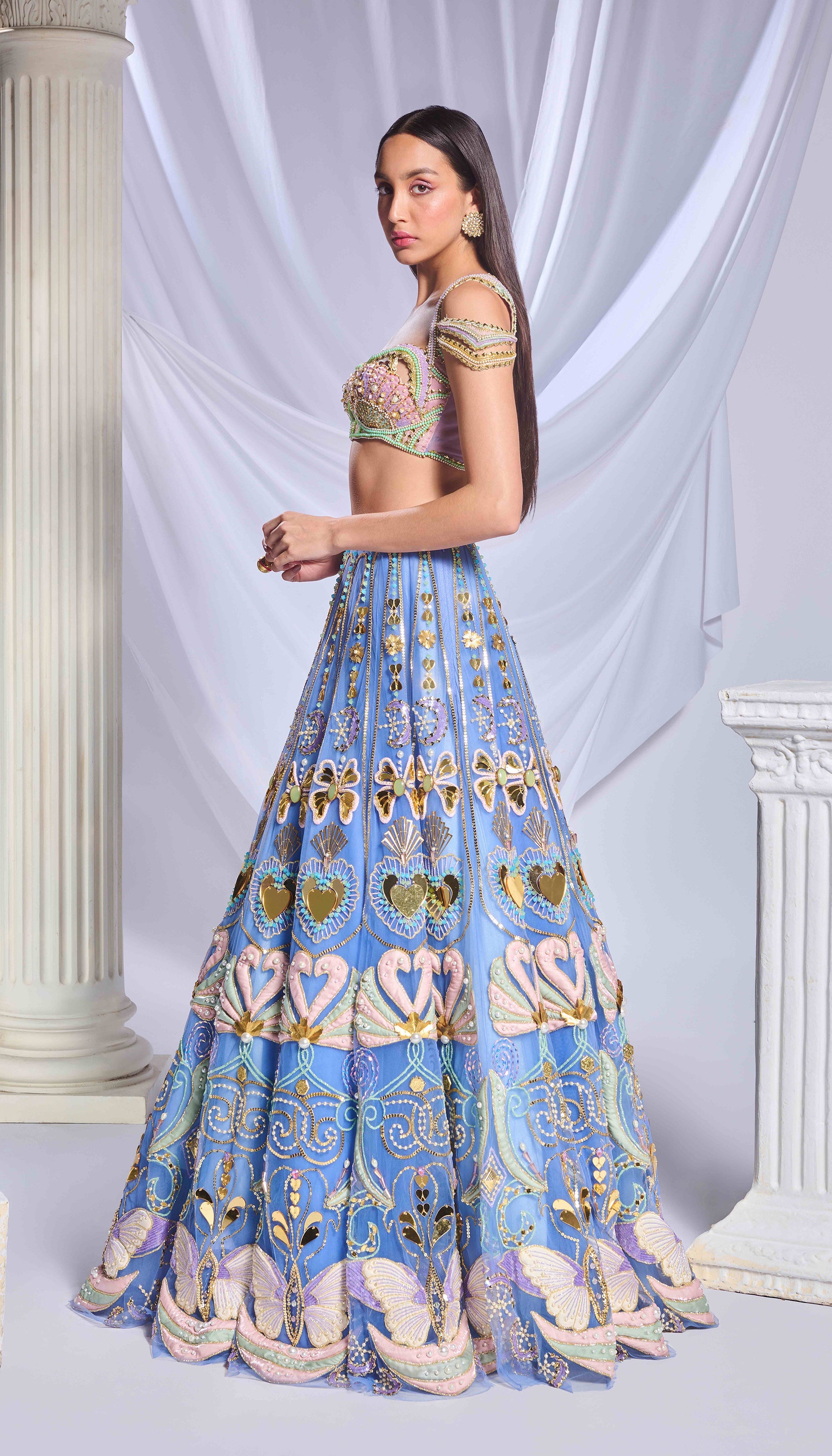 Once In A Blue Moon Lehenga Set