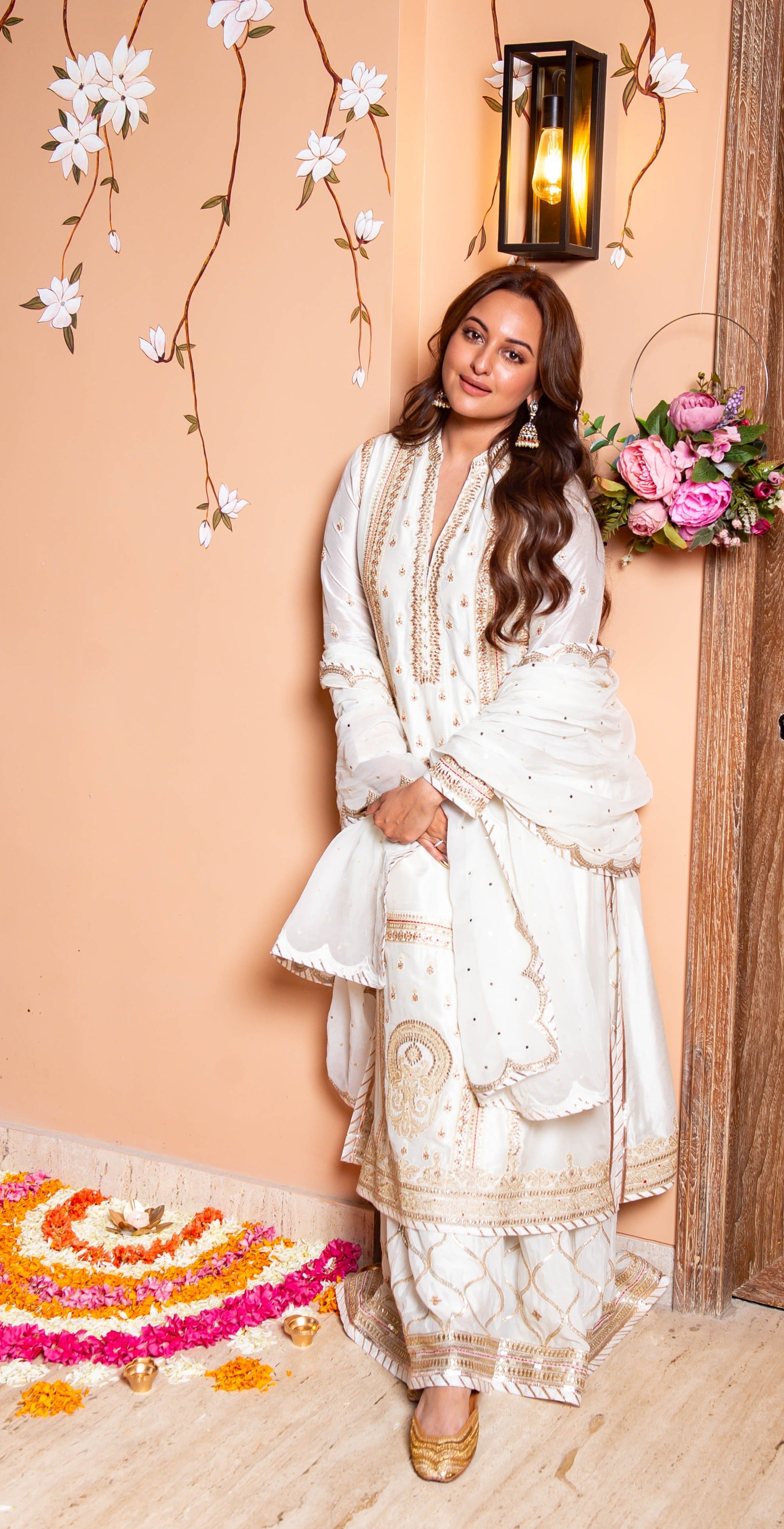 Sonakshi Sinha in Asma Palazzo Set