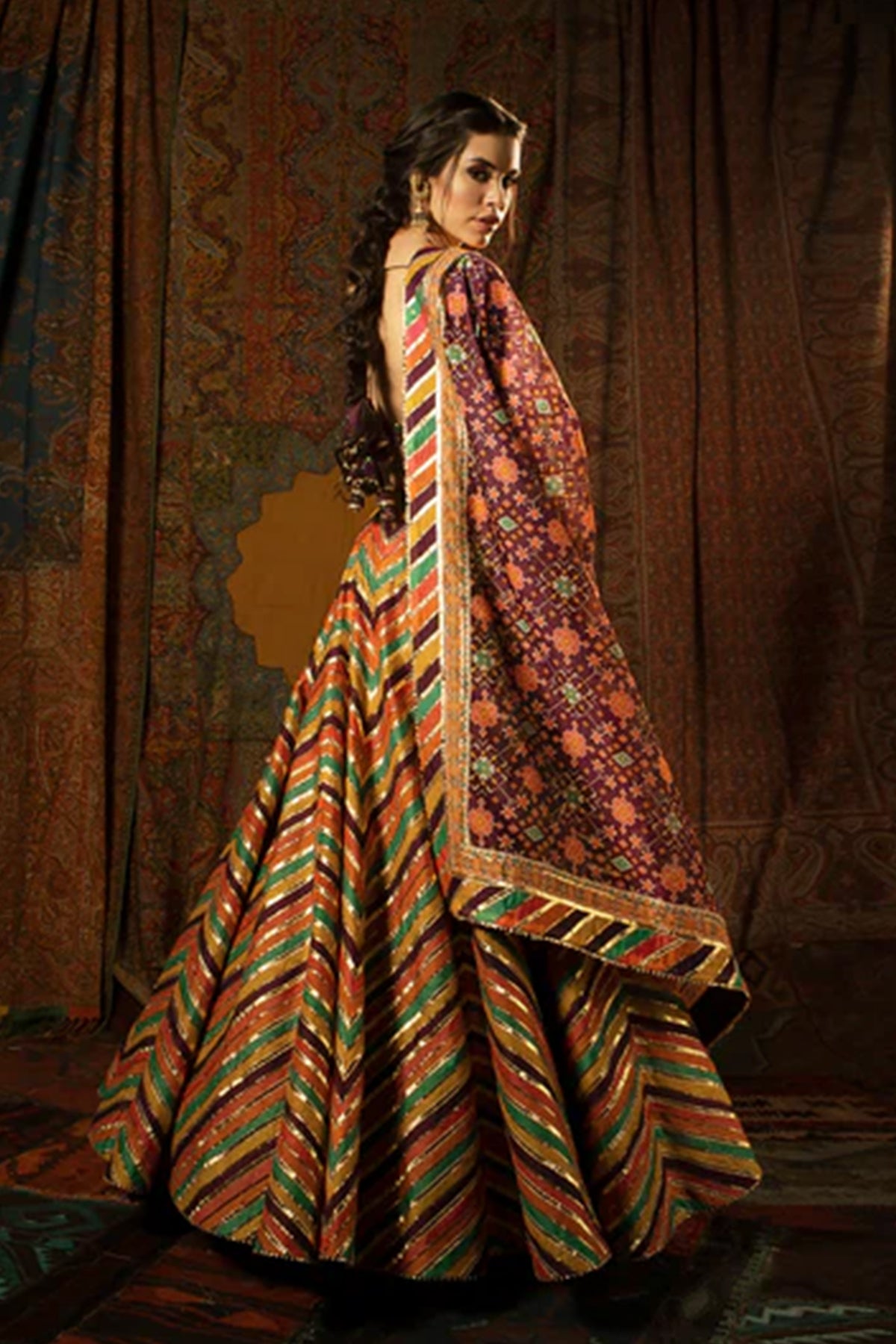 Rang Malhaar Lehenga