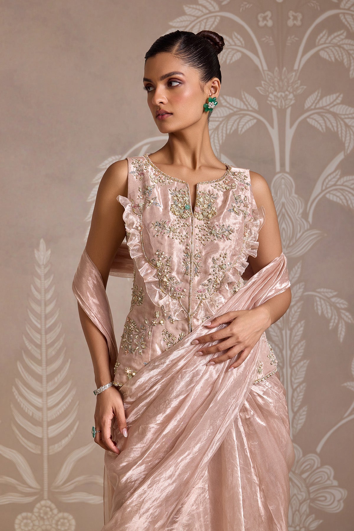 Strand Saree Set