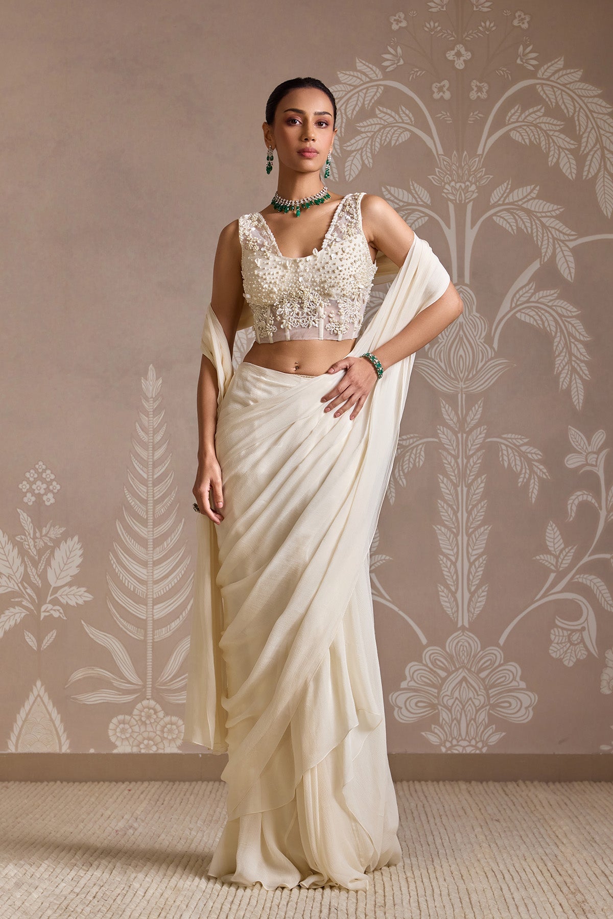 Spindle Saree Set