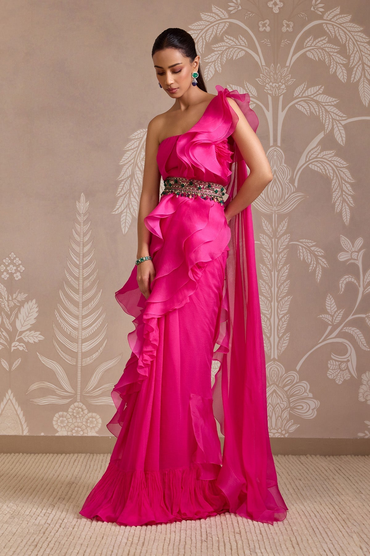 Twist Saree Set-RTS