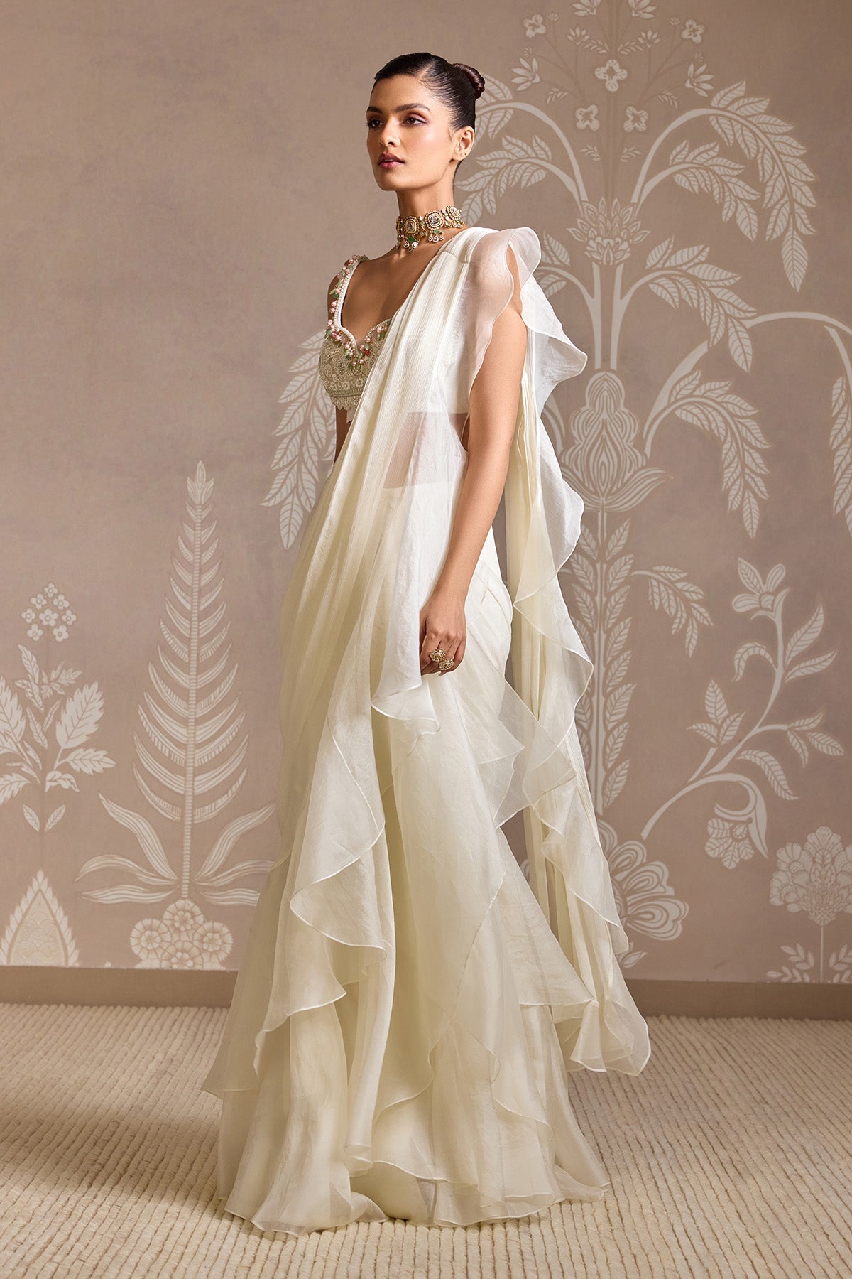 Thread Saree Set
